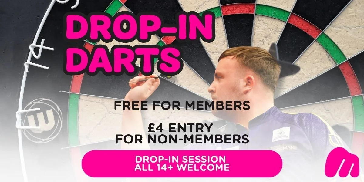 DROP-IN DARTS (14+) 