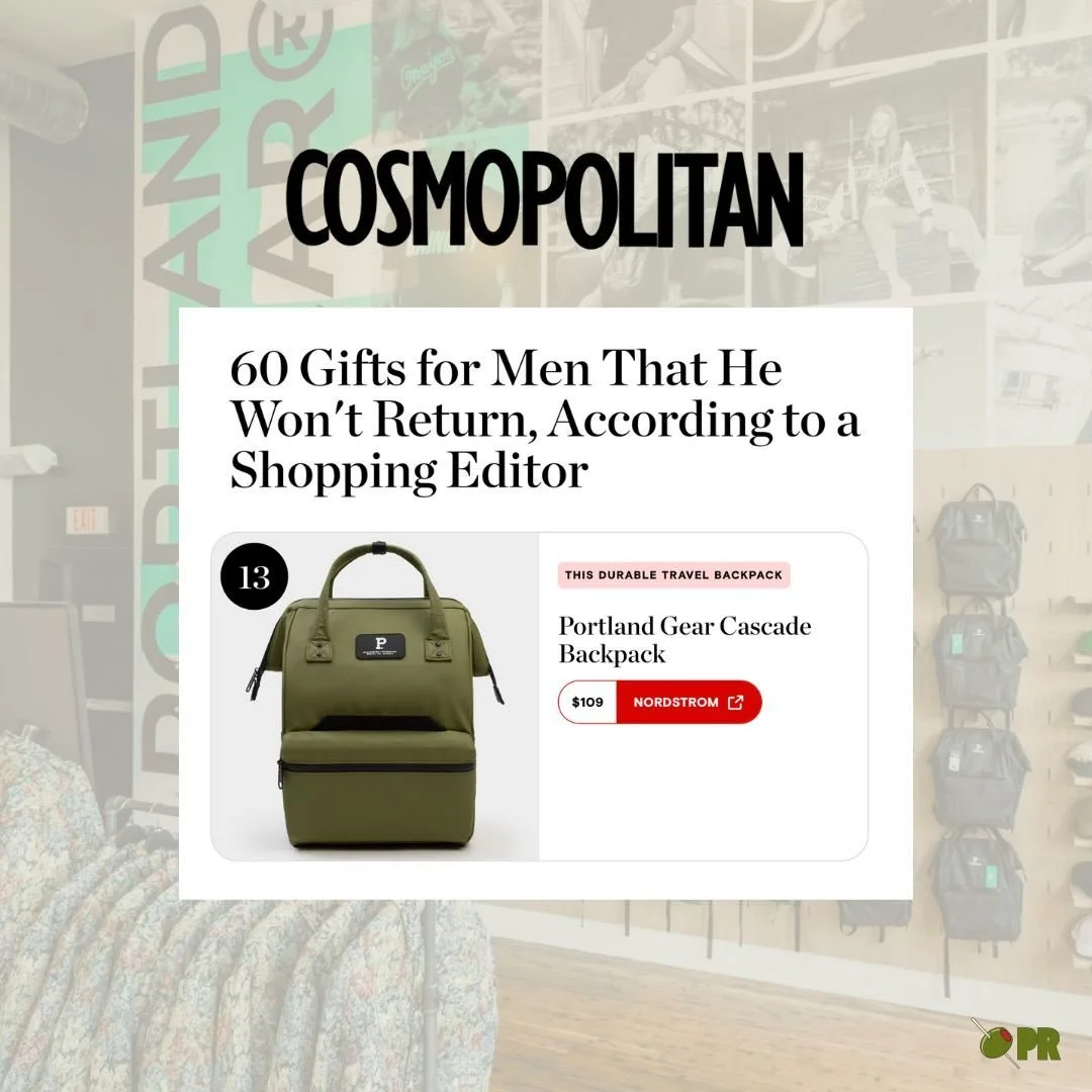 a guaranteed standout gift 🎒 @portlandgear @cosmopolitan