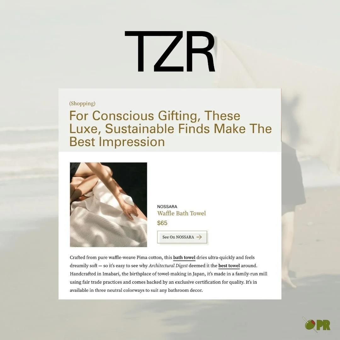 towels that feel the same on day 100 as they did on day 1 🎁@nossarastore @thezoereport