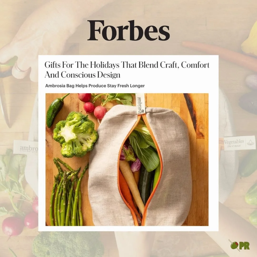 sustainable gift for the host 🥦🥕 @ambrosiaproducebag @forbes