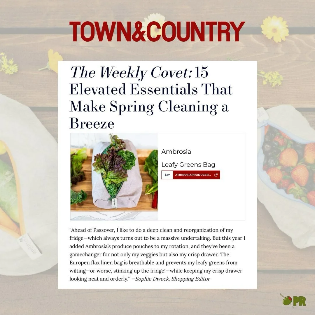 @ambrosiaproducebag seen in @townandcountrymag&rsquo;s spring cleaning essentials ✅
