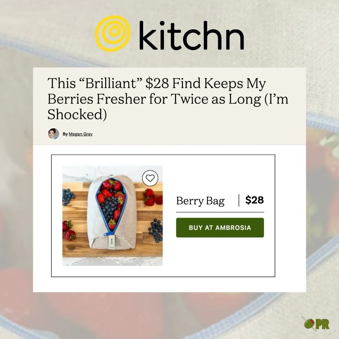 just in time for berry season 🍓🫐 @thekitchn @ambrosiaproducebag