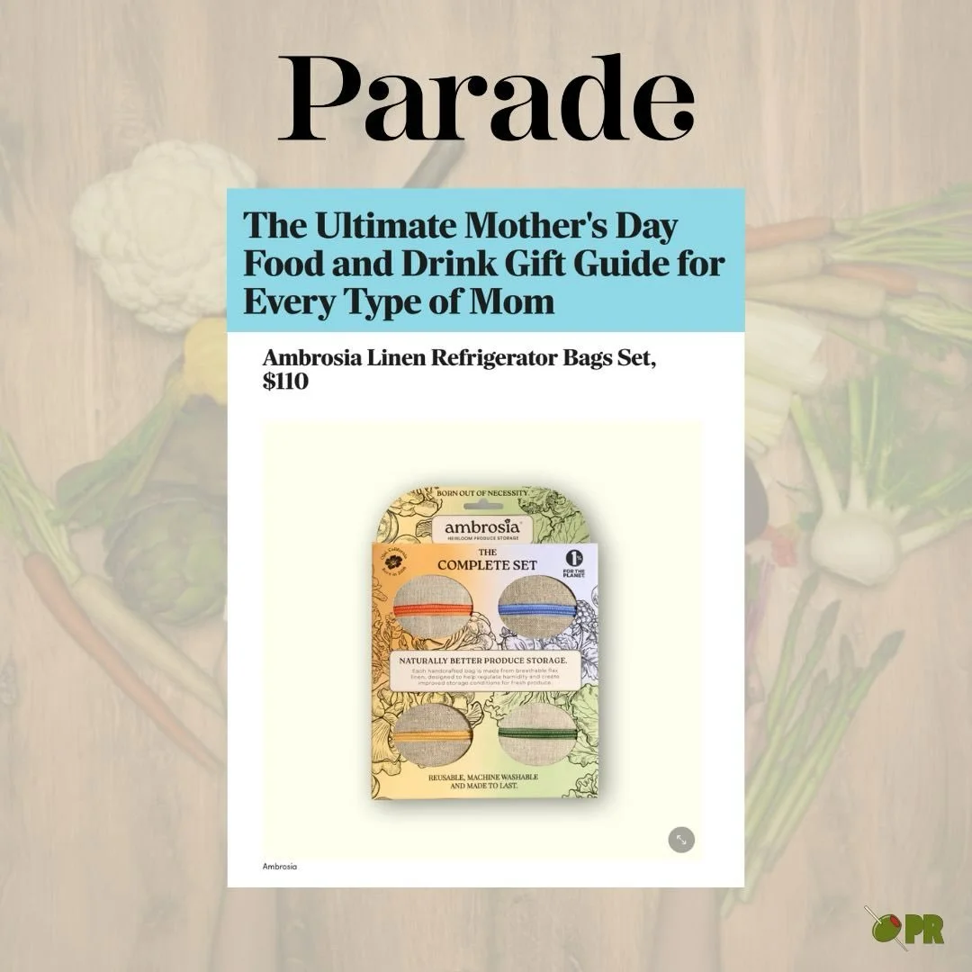 for the cooking mamas 🥗🥒 @ambrosiaproducebag @parademag