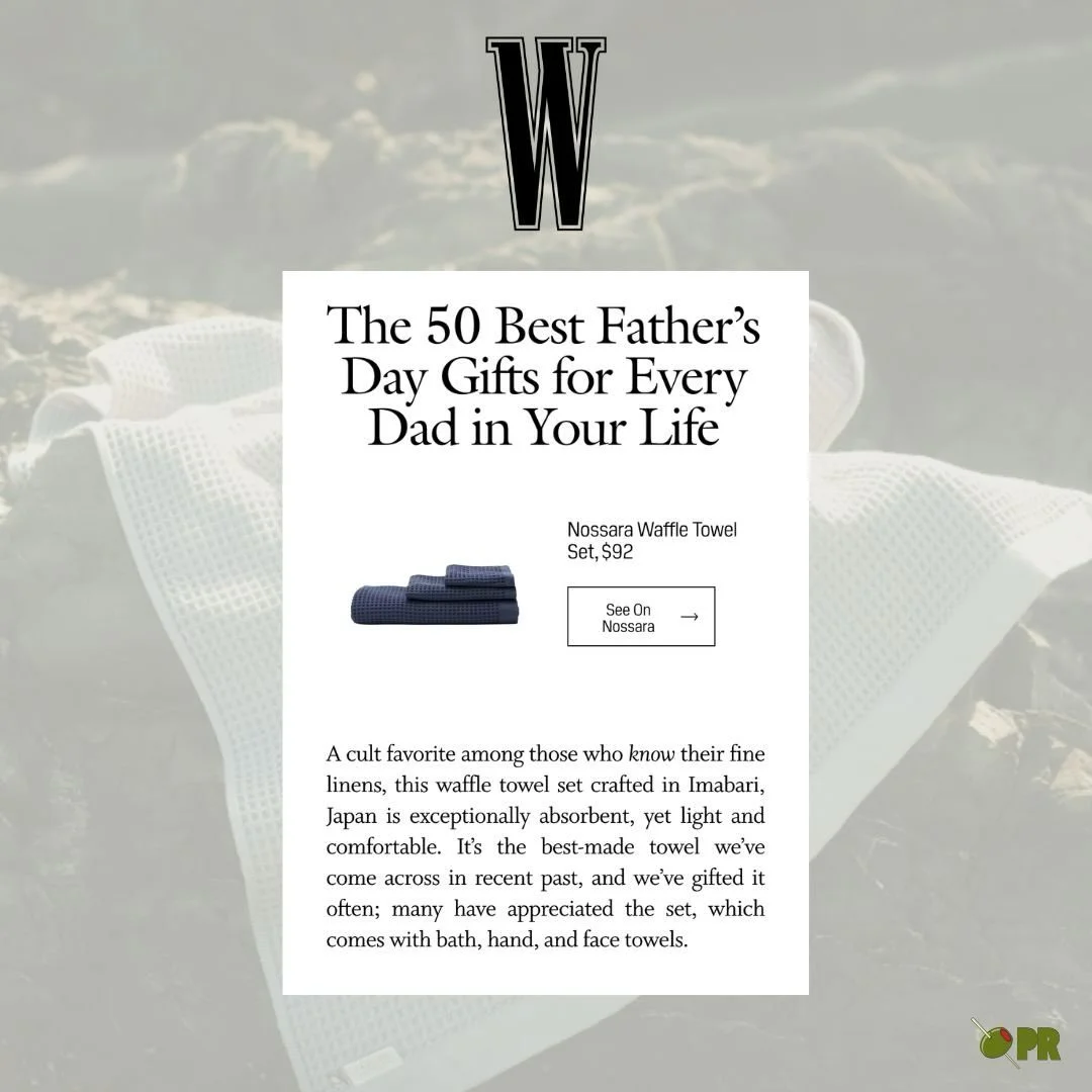 &ldquo;It&rsquo;s the best-made towel we&rsquo;ve come across in recent past&hellip;&rdquo; - @wmag @nossarastore ⭐️⭐️⭐️⭐️⭐️ 

thank you @maryamlieberman!