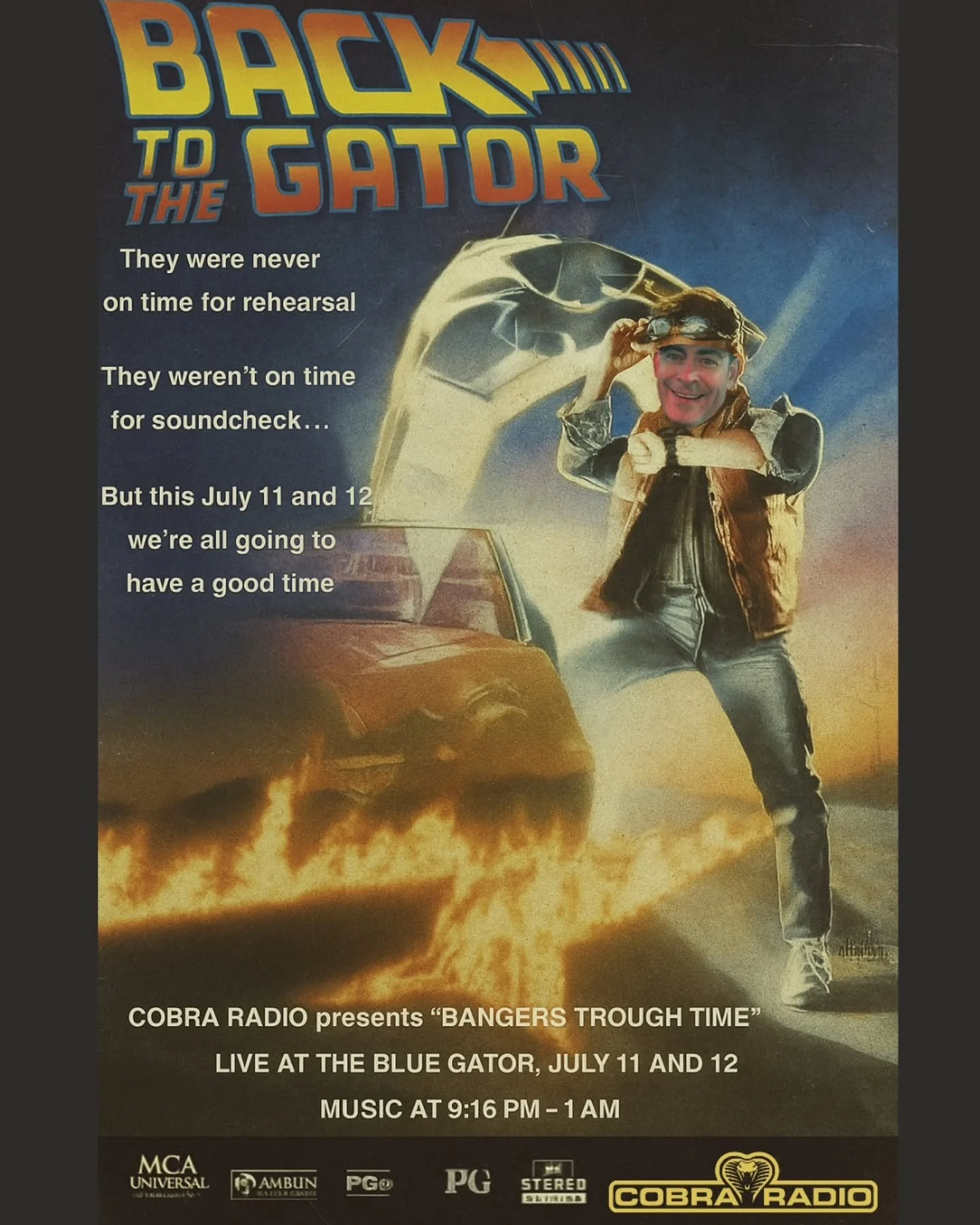 That's right Joey, we're going Back....to the @bluegatorkelowna 

July 11/12 see y'all there. 🐍 📻