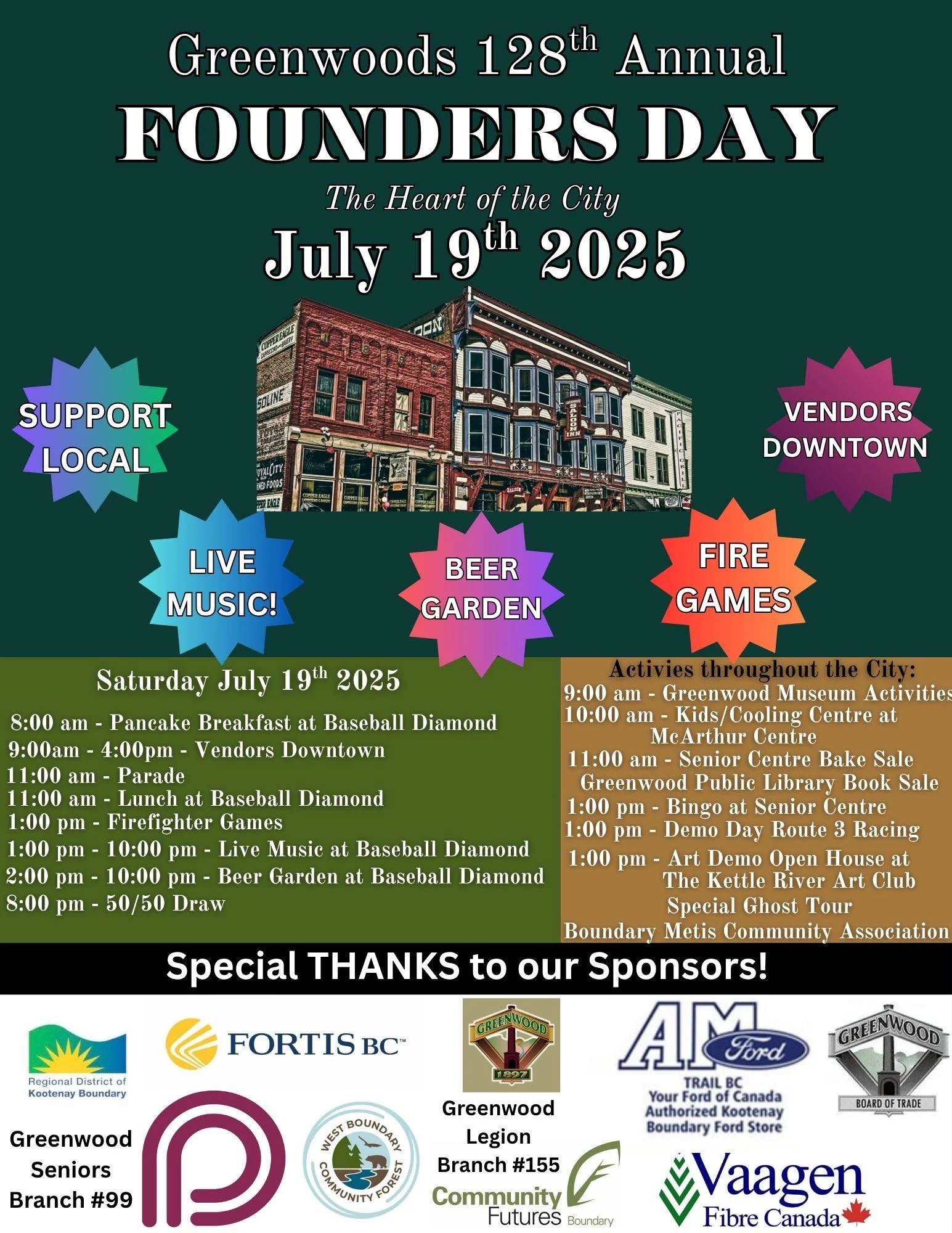 Greenwood Founders Day