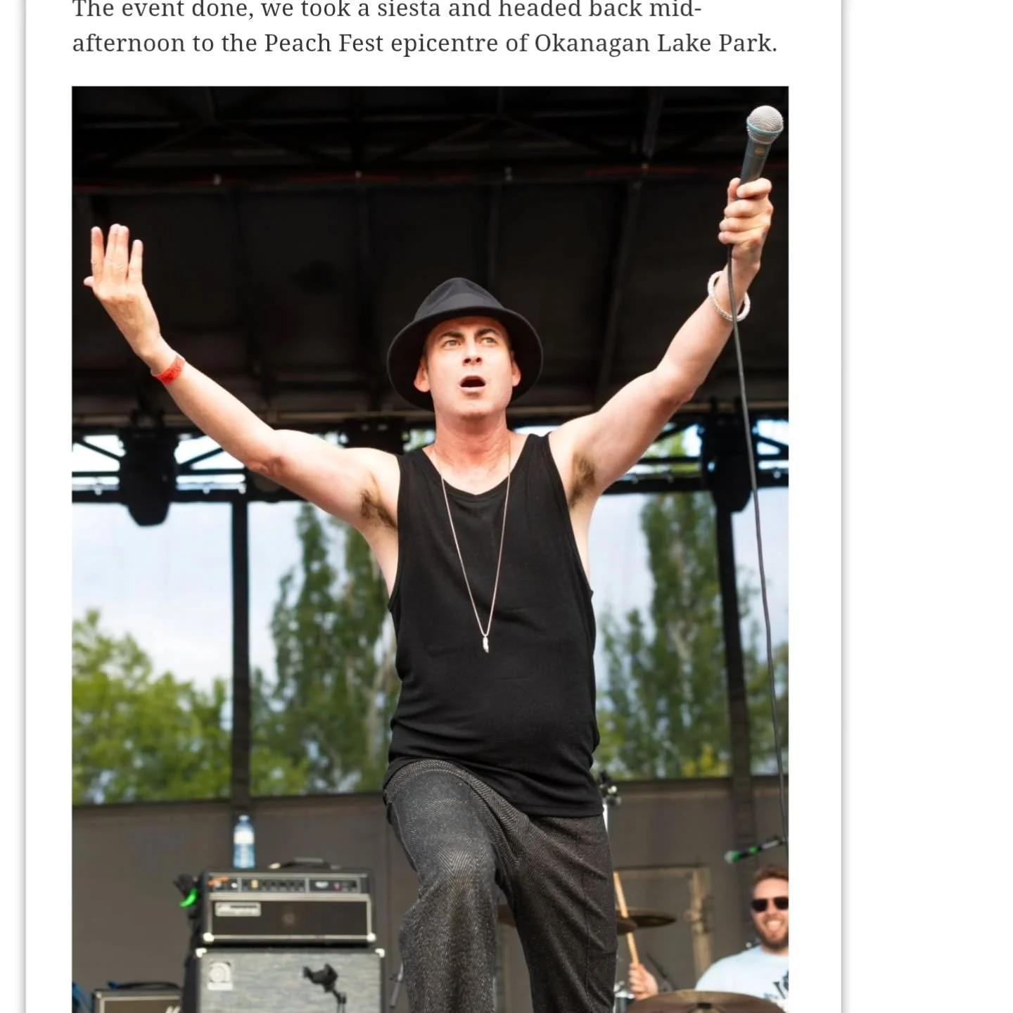 Thanks so much to @pentictonnow for the kind words!  Check out their detailed photo spread of Saturday's shenanigans online. 

Photo credited to @cityofpentictonofficial

 (please reach out if I got any of this incorrect!)