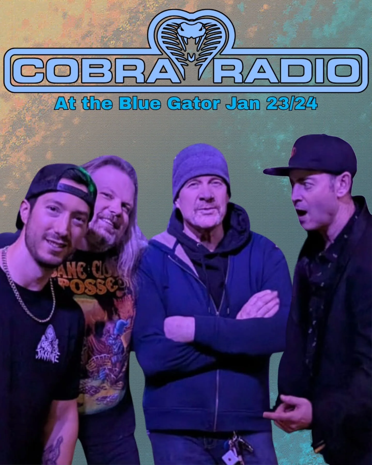 Hey all!  Our 'Outrageous Bassist' James won't be able to make the next few gigs but he'll be back with us in February! 

In the meantime our friend and bassist extraordinaire 'Super' Dave Varga somehow found time in his schedule of being the Okanaga