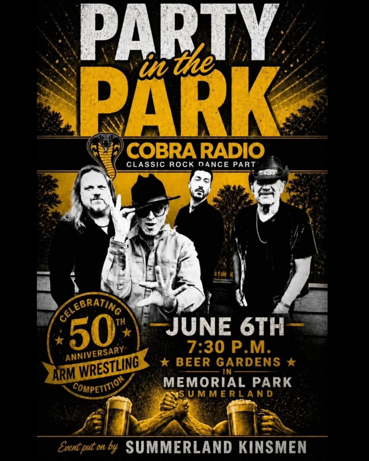 We couldn't be more stoked to be capping off one of the best annual parties in the Okanagan&mdash;Actionfest&rsquo;s Party in the Park! 

📍 Memorial Park, Summerland
📅 June 6th @ 7:30 PM

We&rsquo;re talking Beer Gardens, a Slo-Pitch Tournament wit