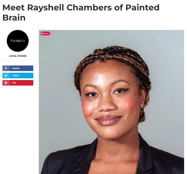 VoyageLA features Rayshell Chambers