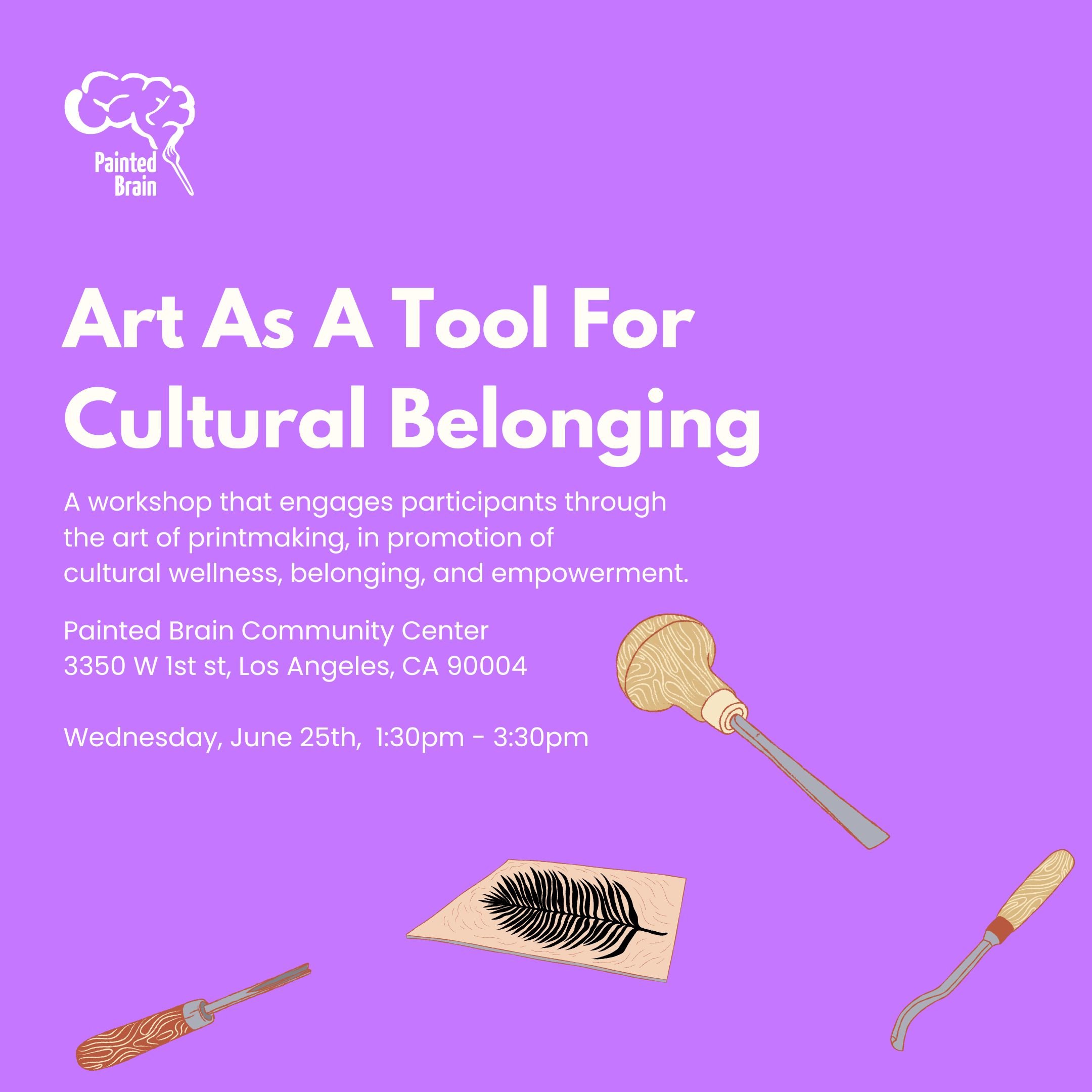 Art As A Tool For Cultural Belonging