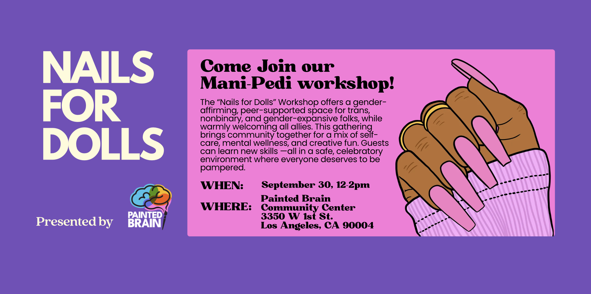 Nails for the Dolls Workshop 