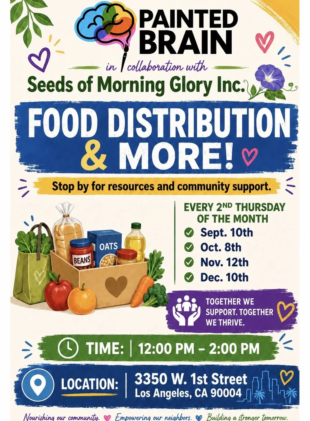 Monthly Community Food Pantry &amp; Distribution 