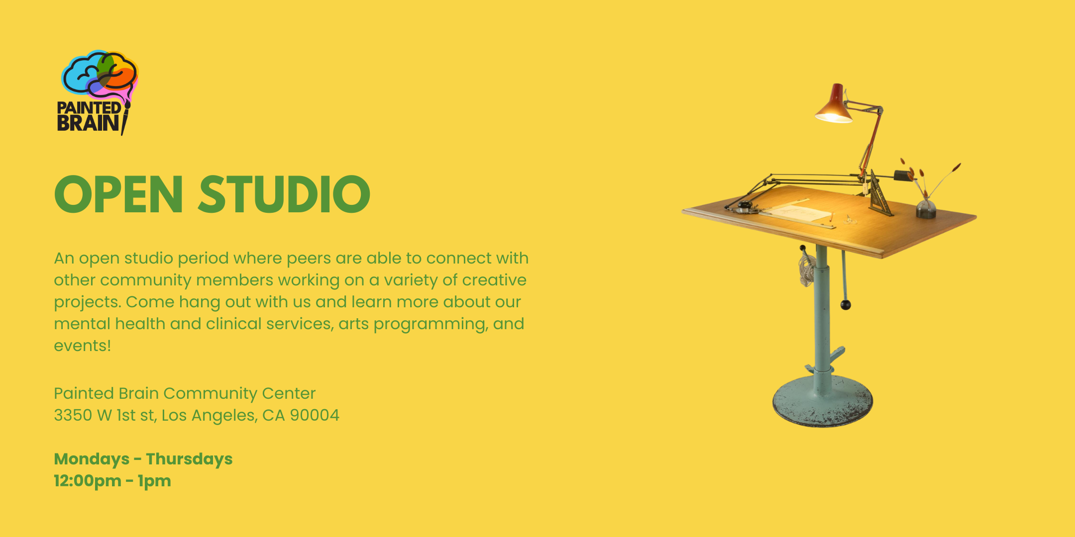 Open Studio: Creative Community Space for Connection &amp; Wellness 