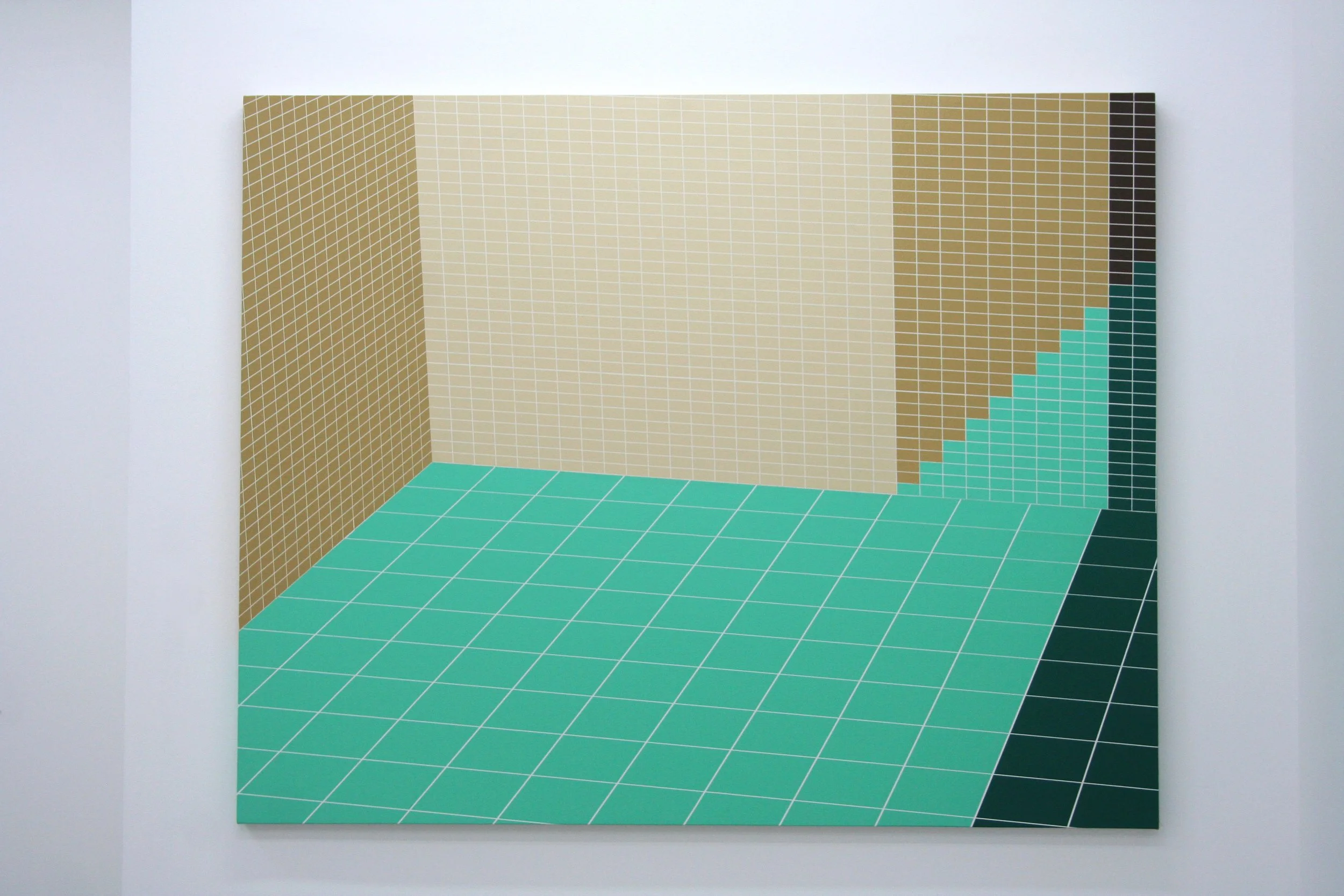 GOODMAN, SCOTT, Spa, 2012, latex on canvas, 50 x 48 in.