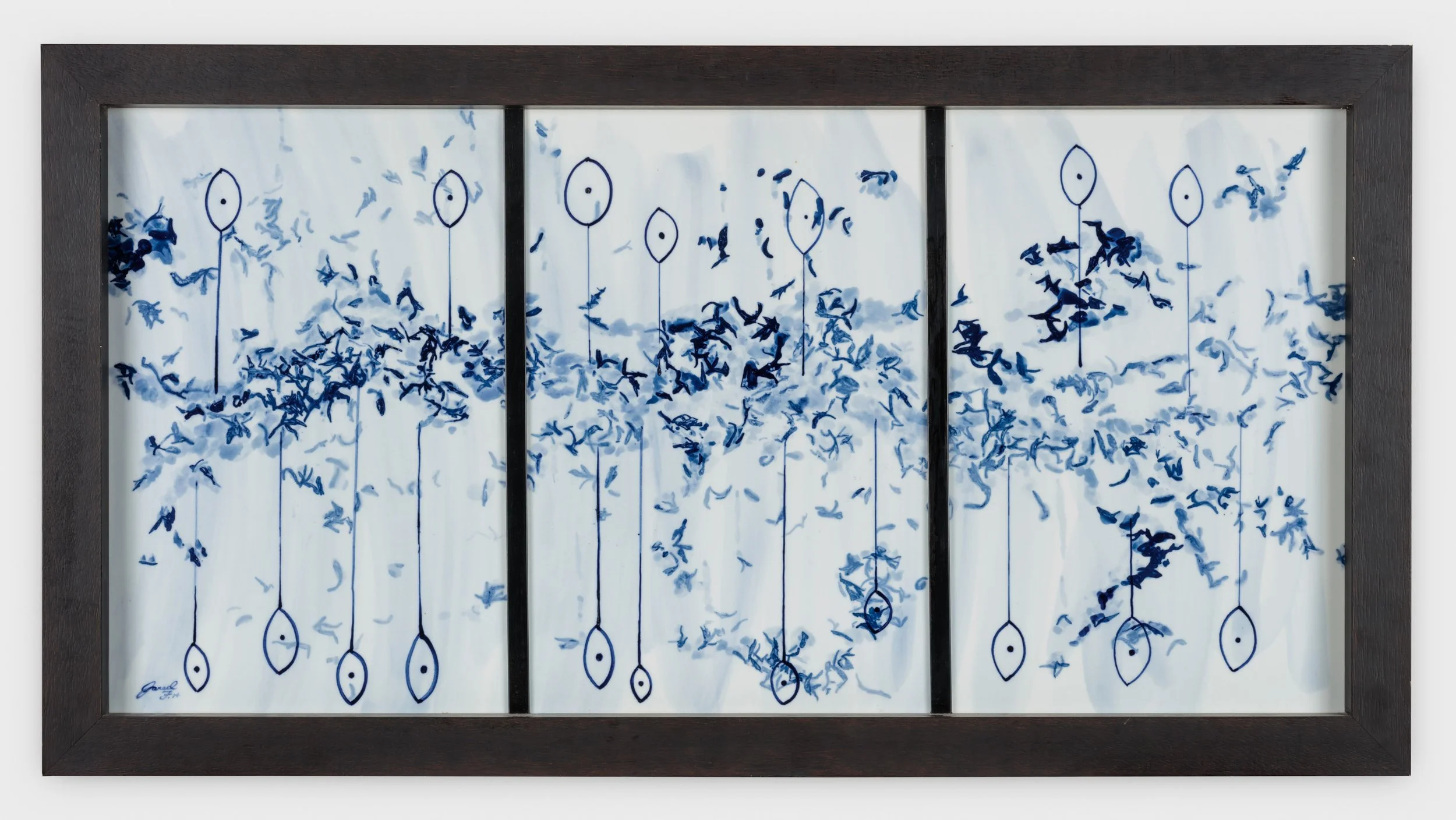 
Plants Growing, 2014, Porcelain panel, 21.75 x 44 inches
