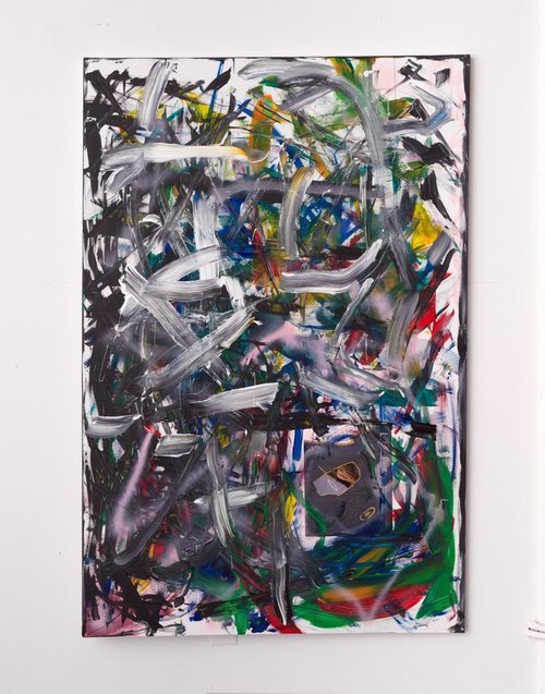 PLIMPTON, SOPHIE, Forrest Halo, 2023 Acrylic on Canvas 72 x 48 inches