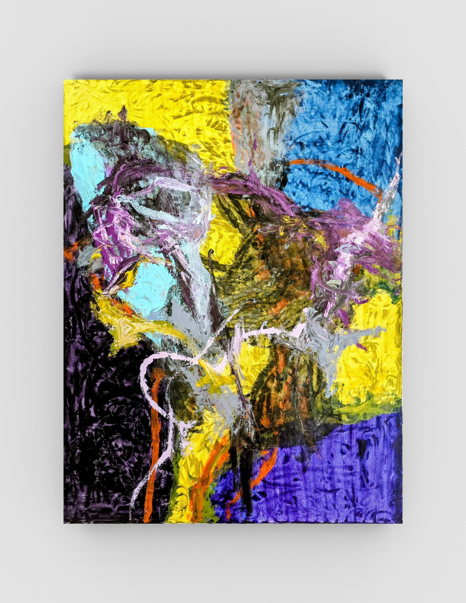 YANUSH, LESYA, Essence of Life, 2024, Acrylic on canvas, 56 x 43 inches