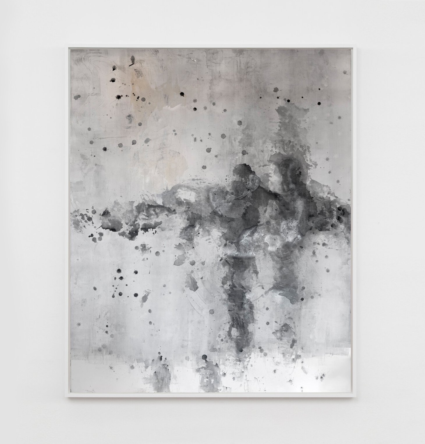 KIM, MYUNGWONG, Lowland No. 9 2020 Oil and acrylic on paper 63 x 51 inches; 160 x 129.54 cm (unframed)