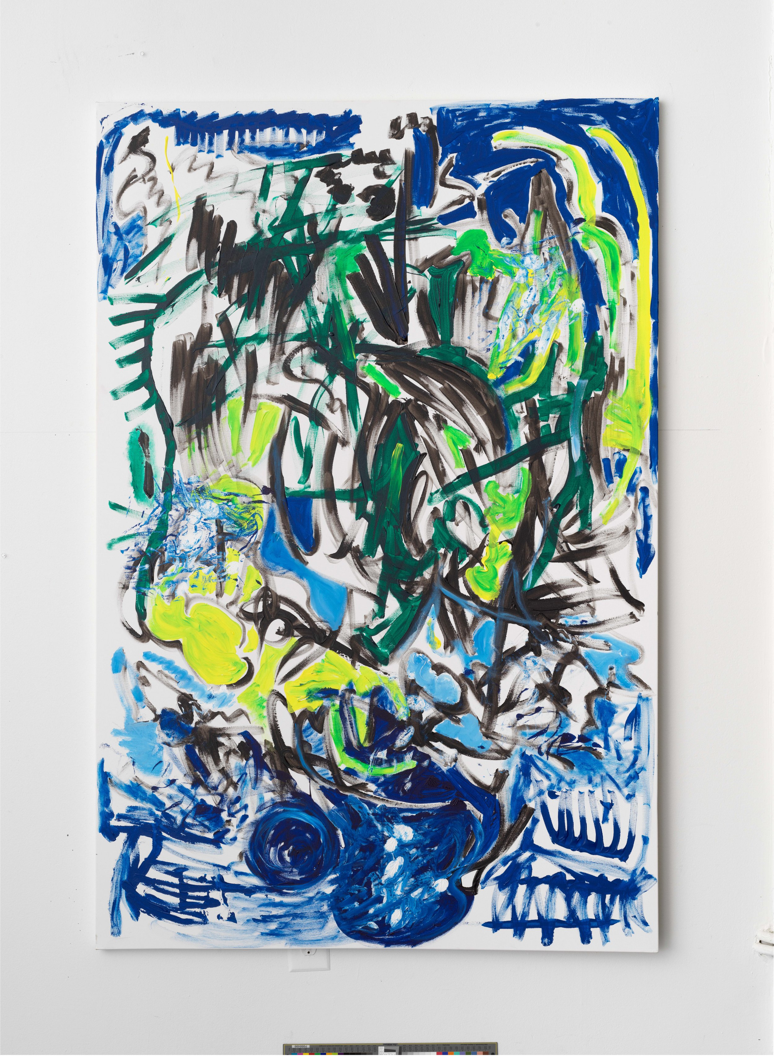 PLIMPTON, SOPHIE, Floridian Rays, 2023, Acrylic on canvas, 72 x 48 inches