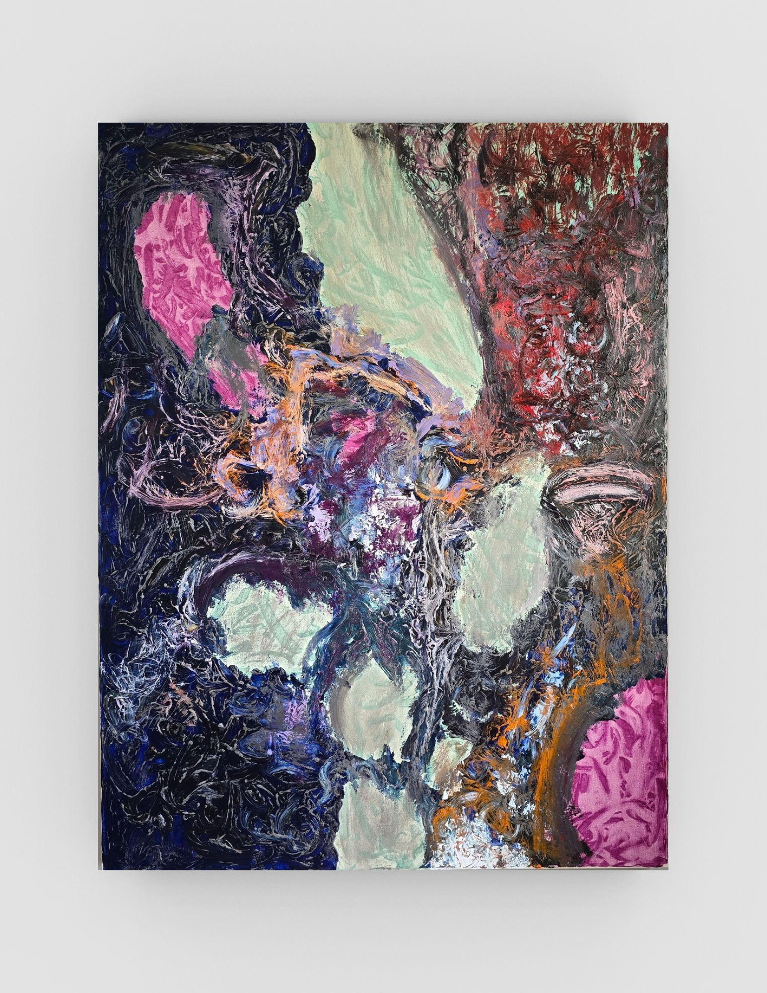 YANUSH, LESYA, Genuine Choice, 2024, Acrylic on canvas, 48 x 36 inches