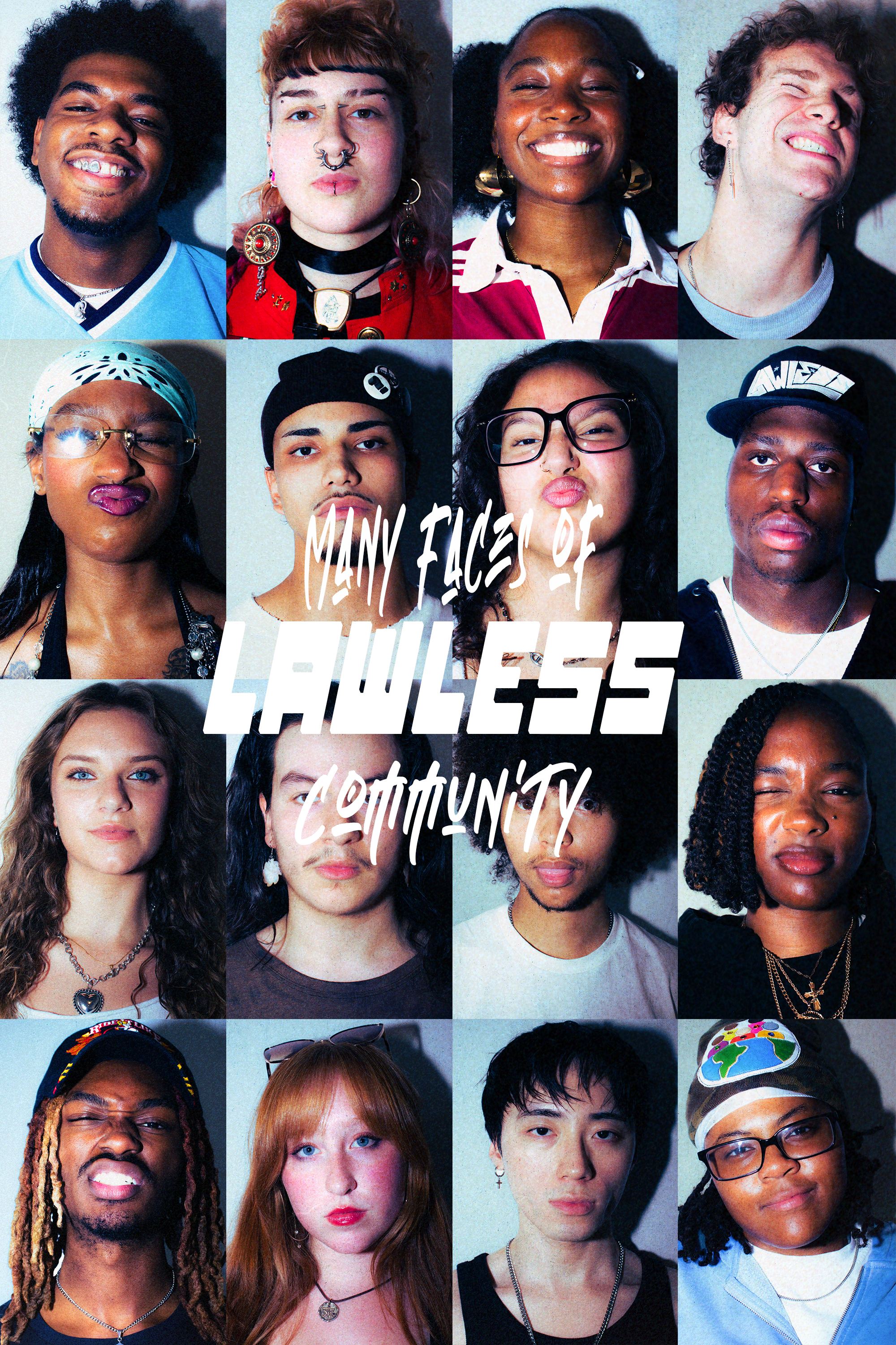 Many Faces of Lawless Portraits