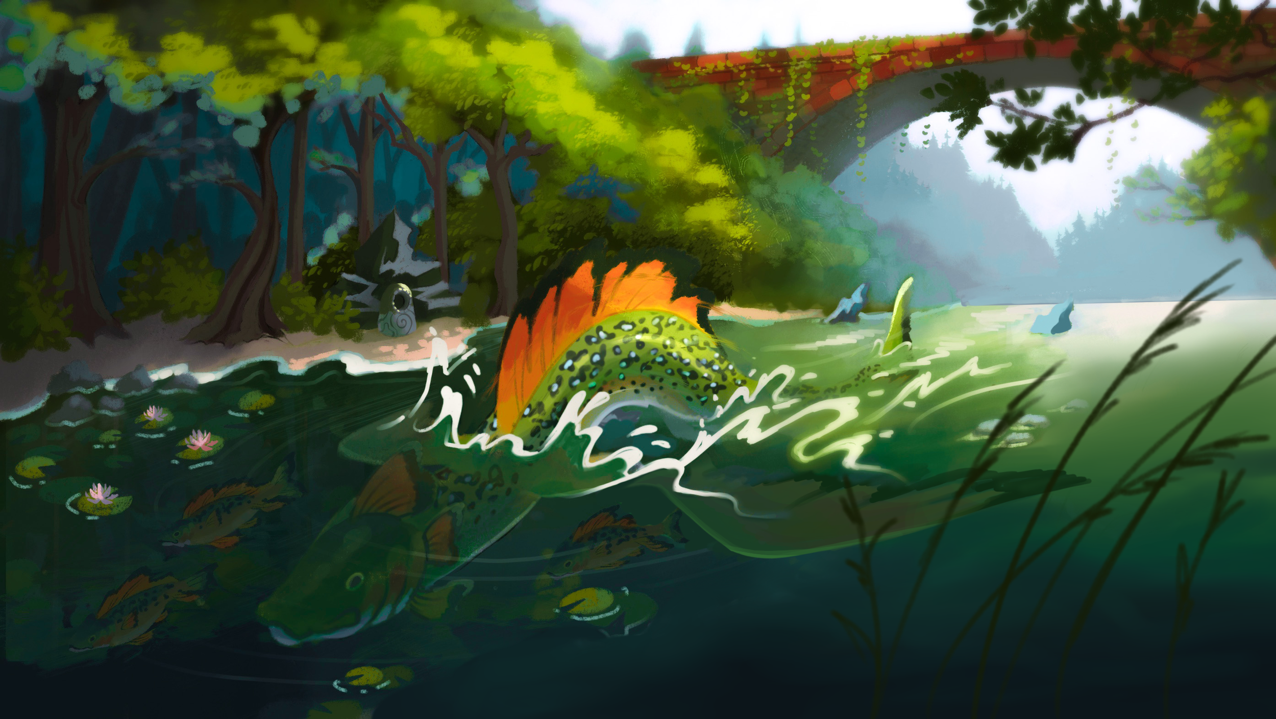 Trout Dragon Environment