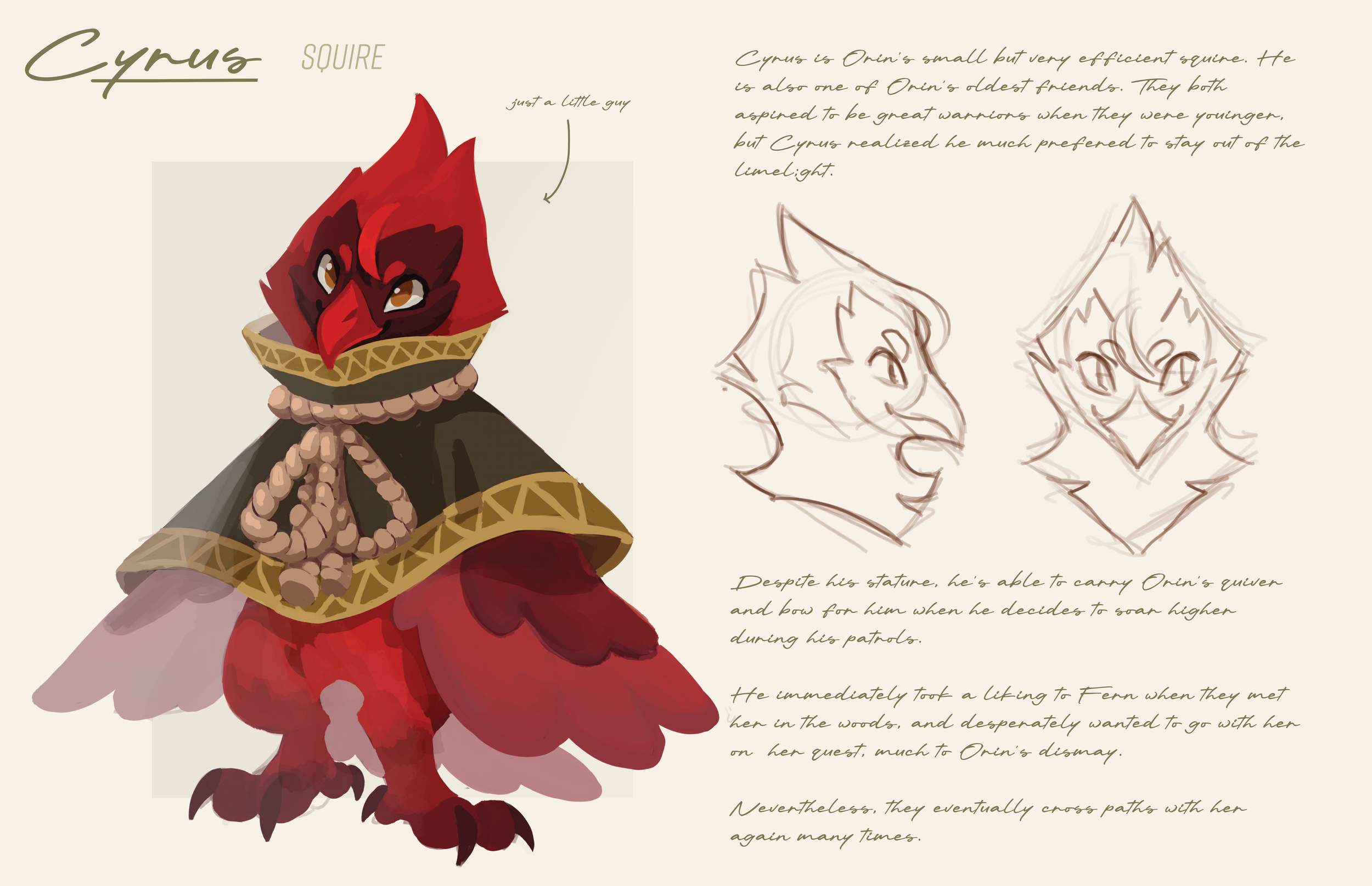 Cyrus Character Sheet