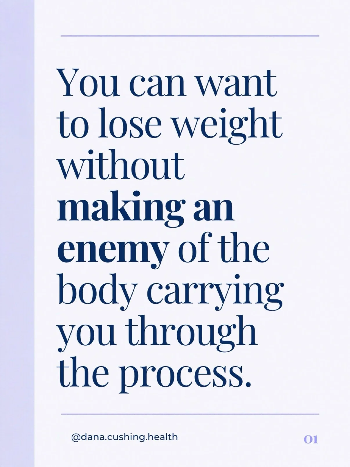 The meanest voice in my weight loss...⁣
⁣
was mine. For years I treated my body like a project that needed fixing, and every diet started with a list of rules and more criticism than the last one.⁣
⁣
In 2016 I was doing keto, fasting, and two workout