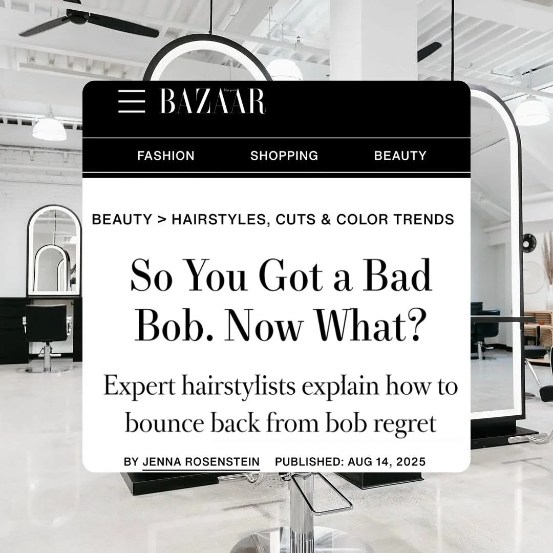 Bobs are having a major moment ✂️but not everyone loves their chop once they get home. In @harpersbazaarus, @seanmichaelhair of @thesalonbeau shares why styling makes all the difference.

TYSM jennarosenstein for the interview! 🎉