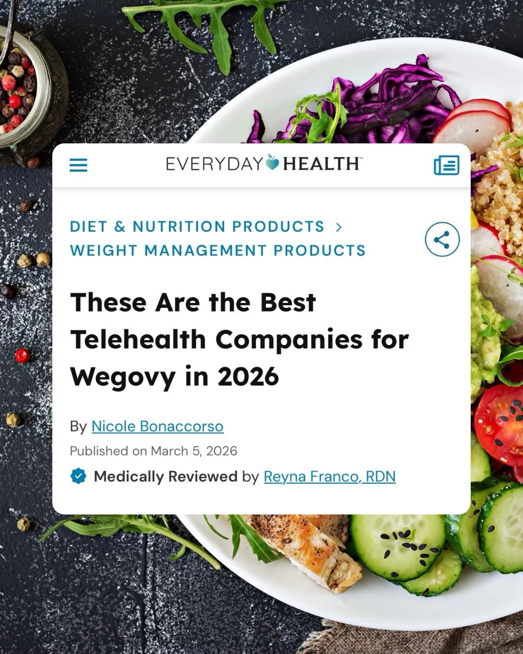 @jeffreyleemd featured in @everydayhealth 👏

He was tapped as an expert to break down GLP-1 medications, covering how they work, plus the potential risks and benefits for patients considering treatment.

These conversations are only getting bigger, 