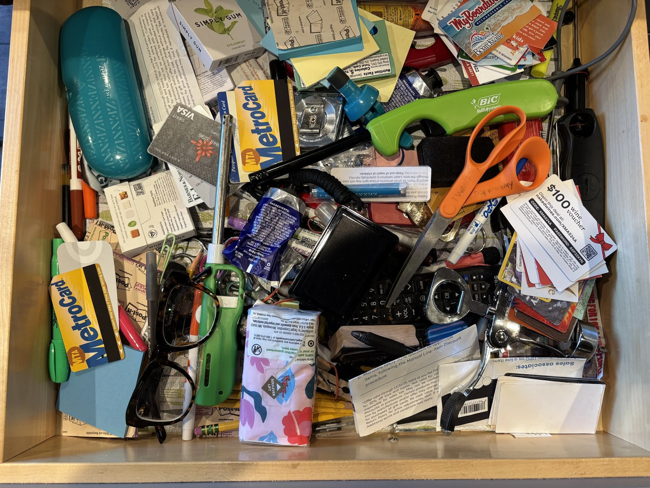 Can I have a junk drawer?