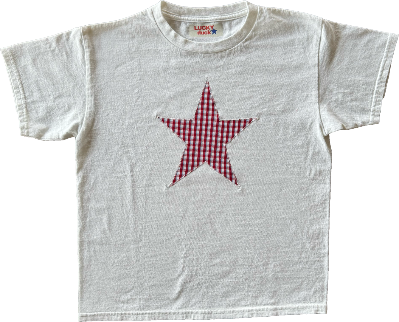 Single Star - Red Blue Plaid