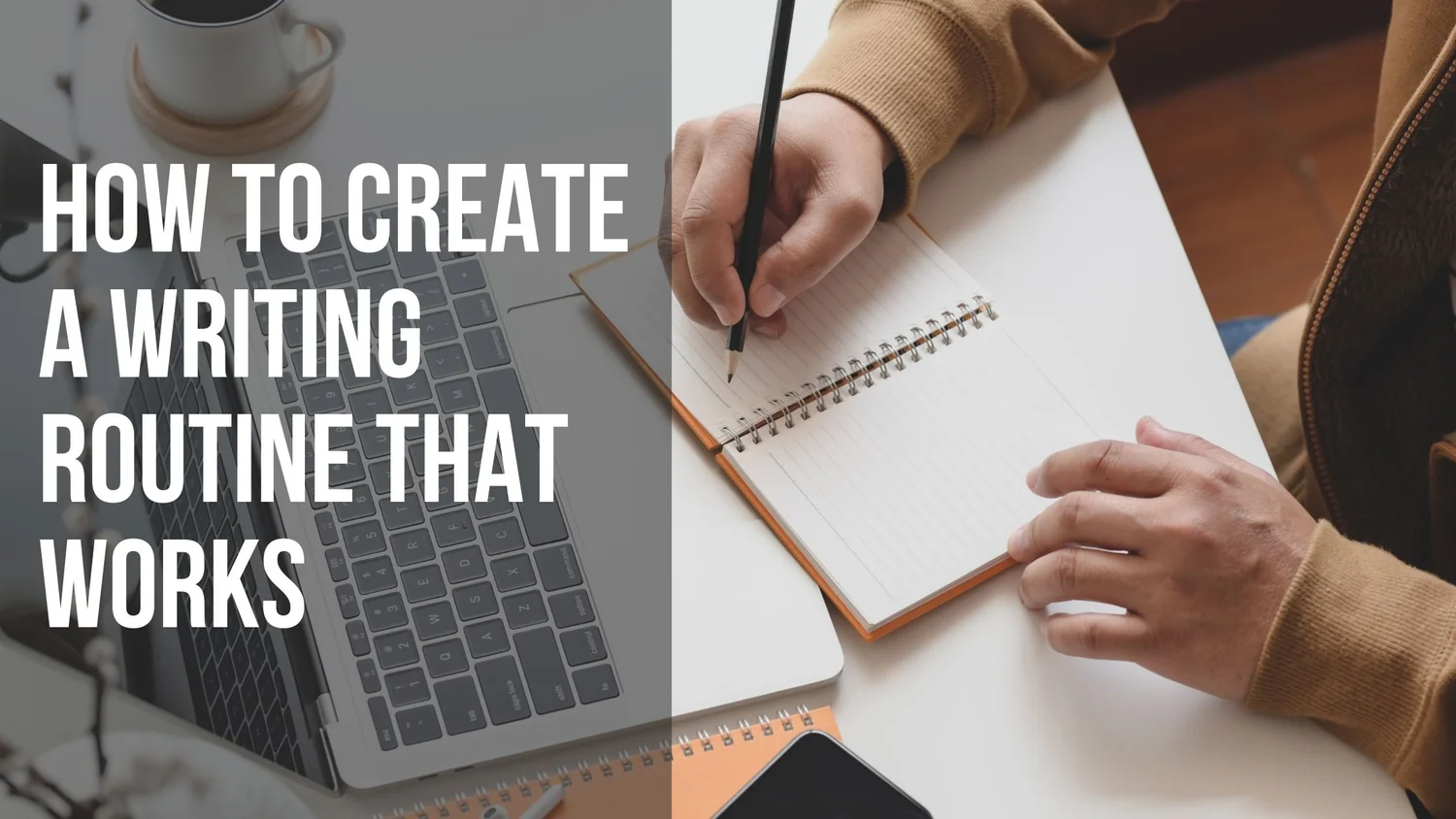 Girl Writing A Routine How to Create a Writing Routine That Works — Paul W Ryan