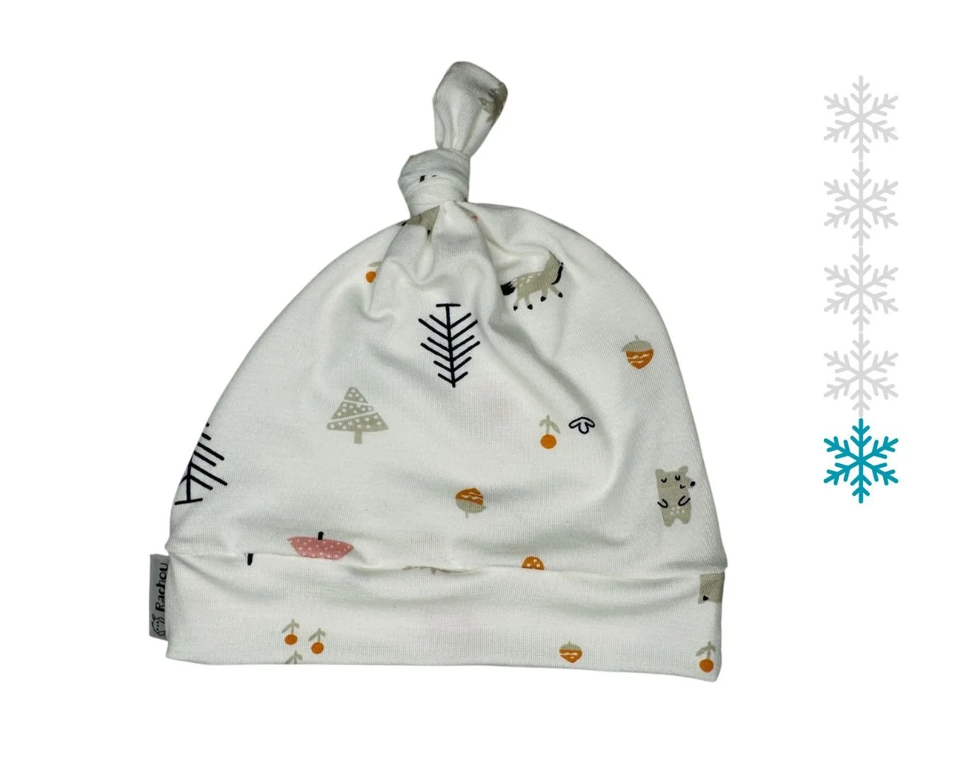 Bonnet à noeud en jersey de bambou Forêt