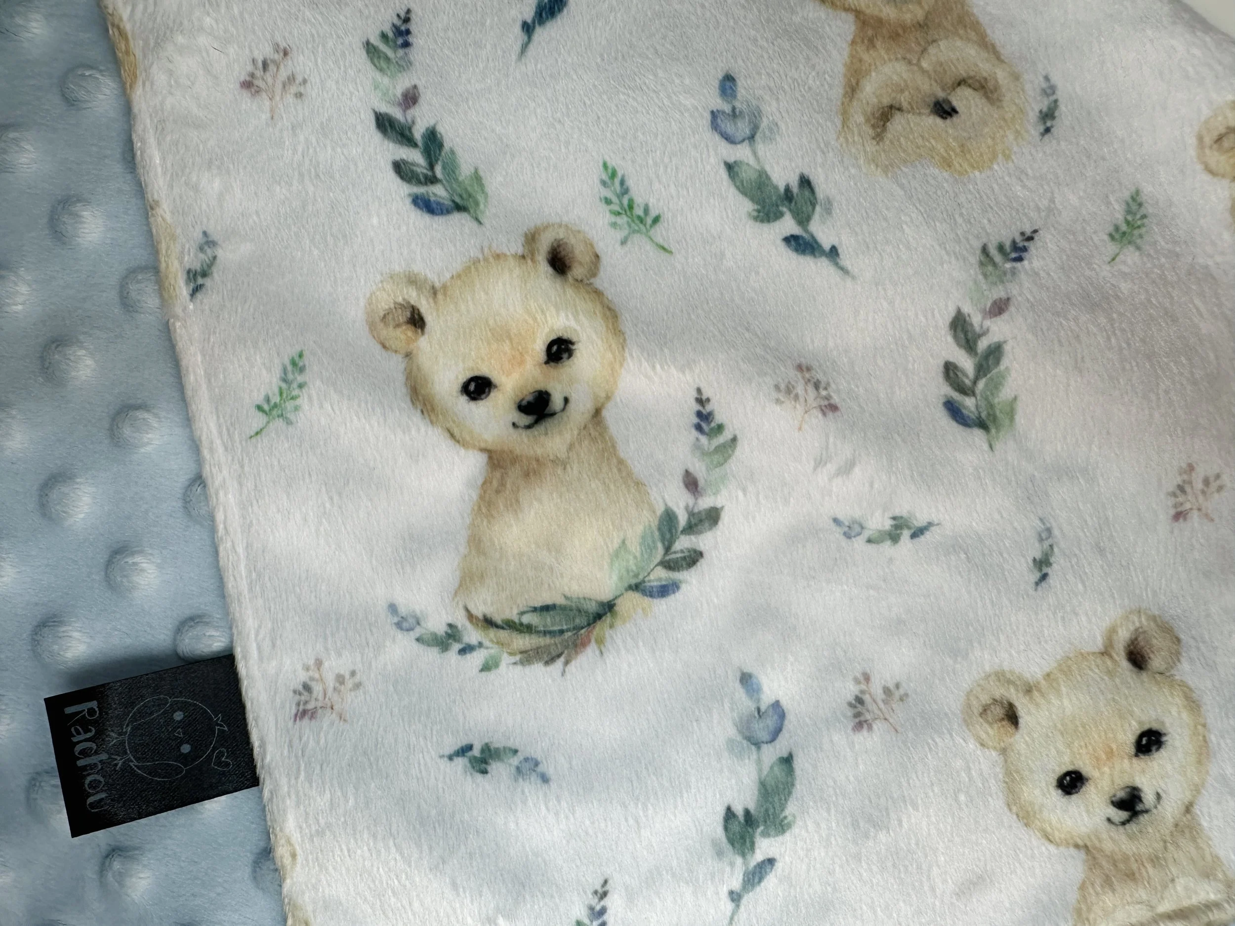 Doudou minky Ourson