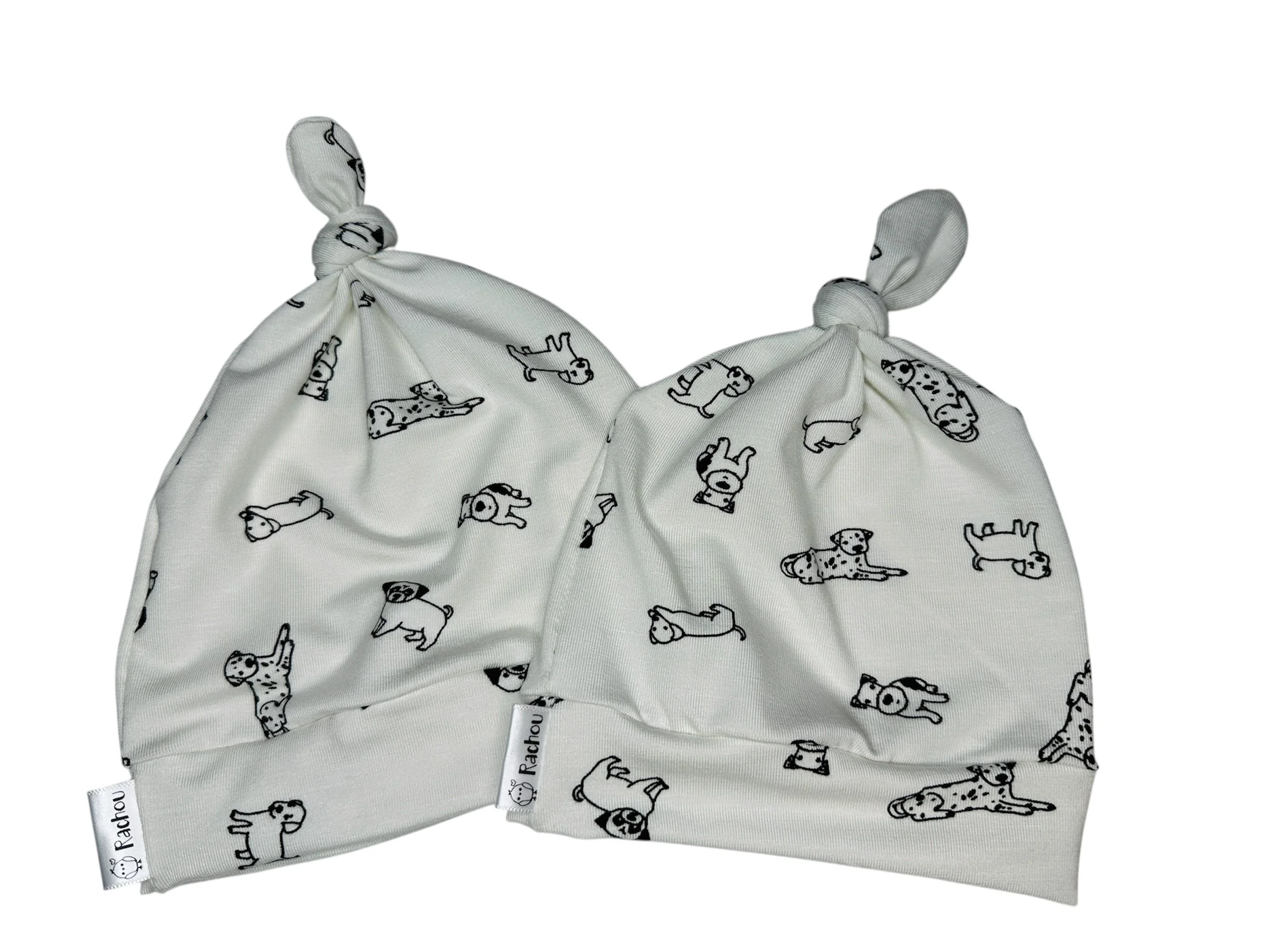 Bonnet à noeud en bambou Chien