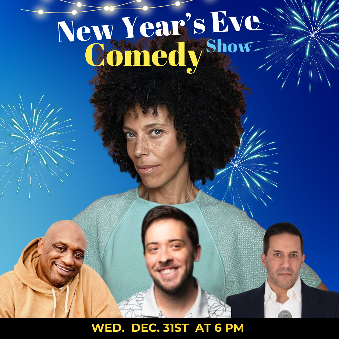 New Years Eve Comedy With Bethany Van Delft