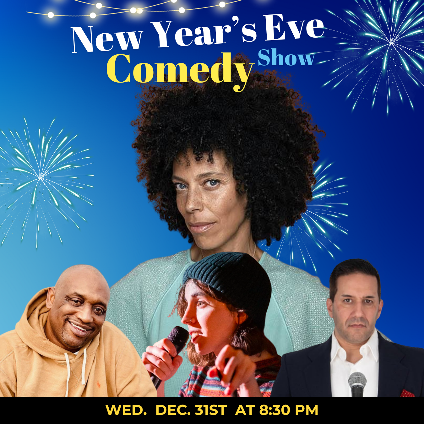 New Years Eve Comedy With Bethany Van Delft (Copy)