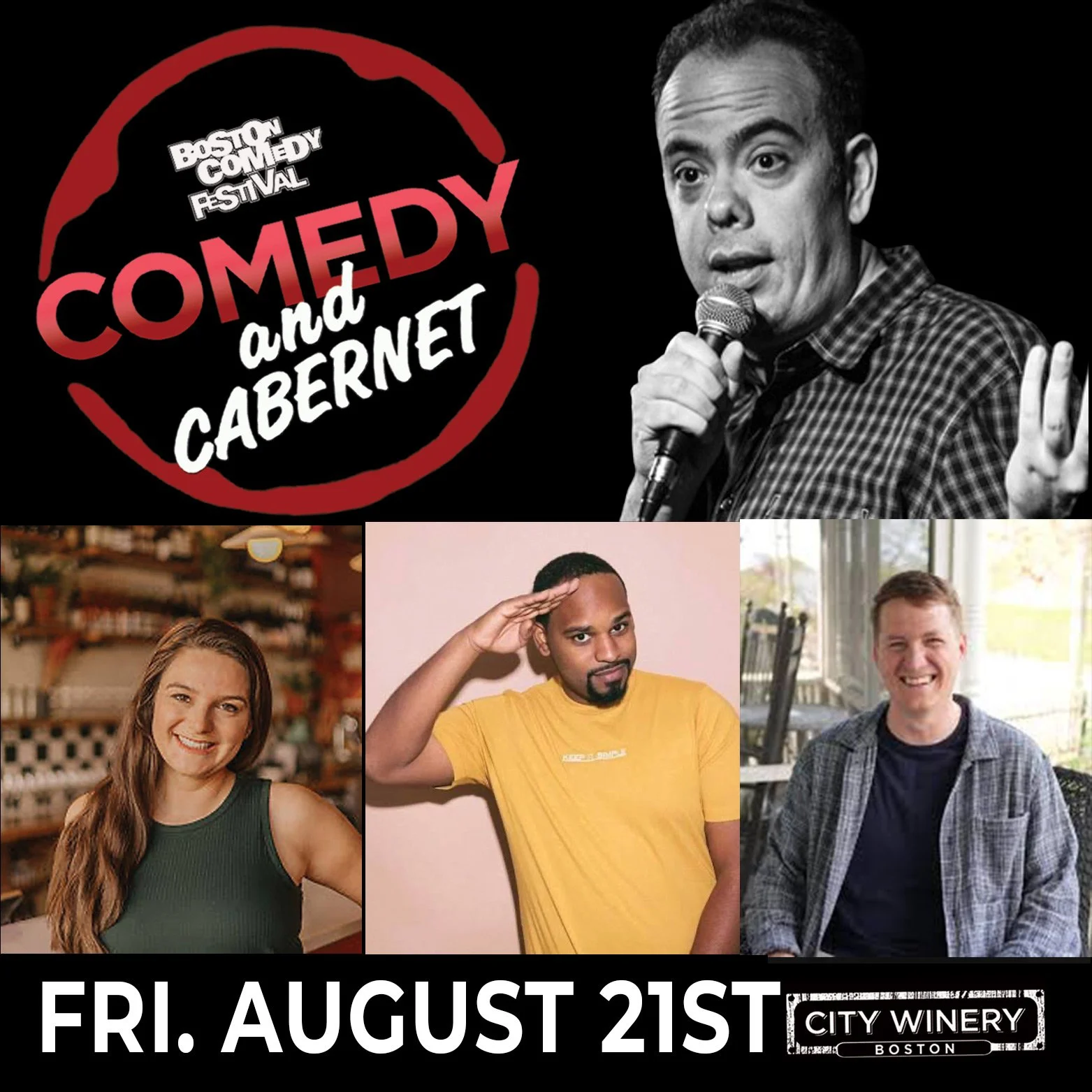 Comedy &amp; Cabernet  (Copy)