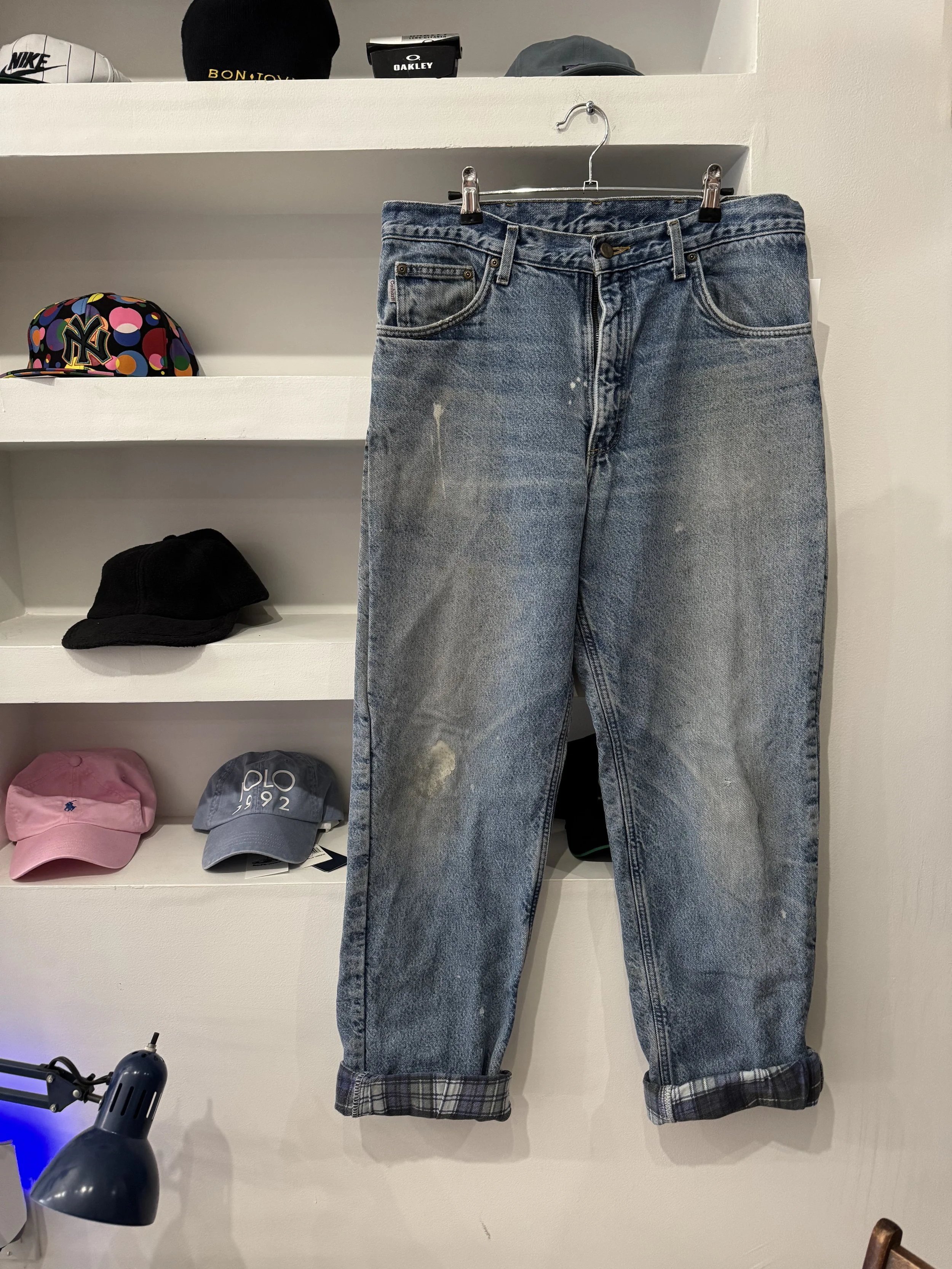 carhartt flannel lined jeans