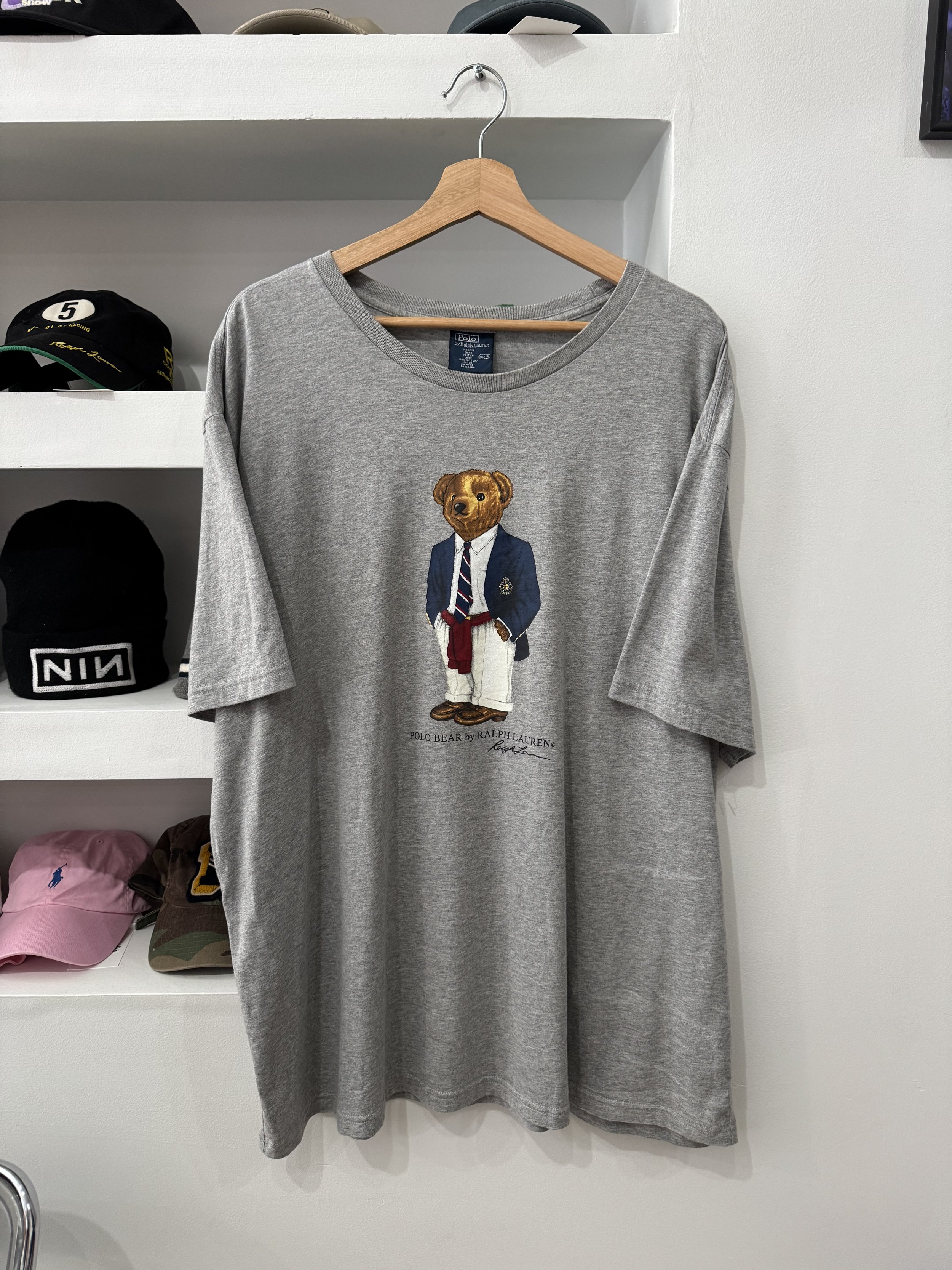 Polo Ralph Lauren Bear Tee Grey