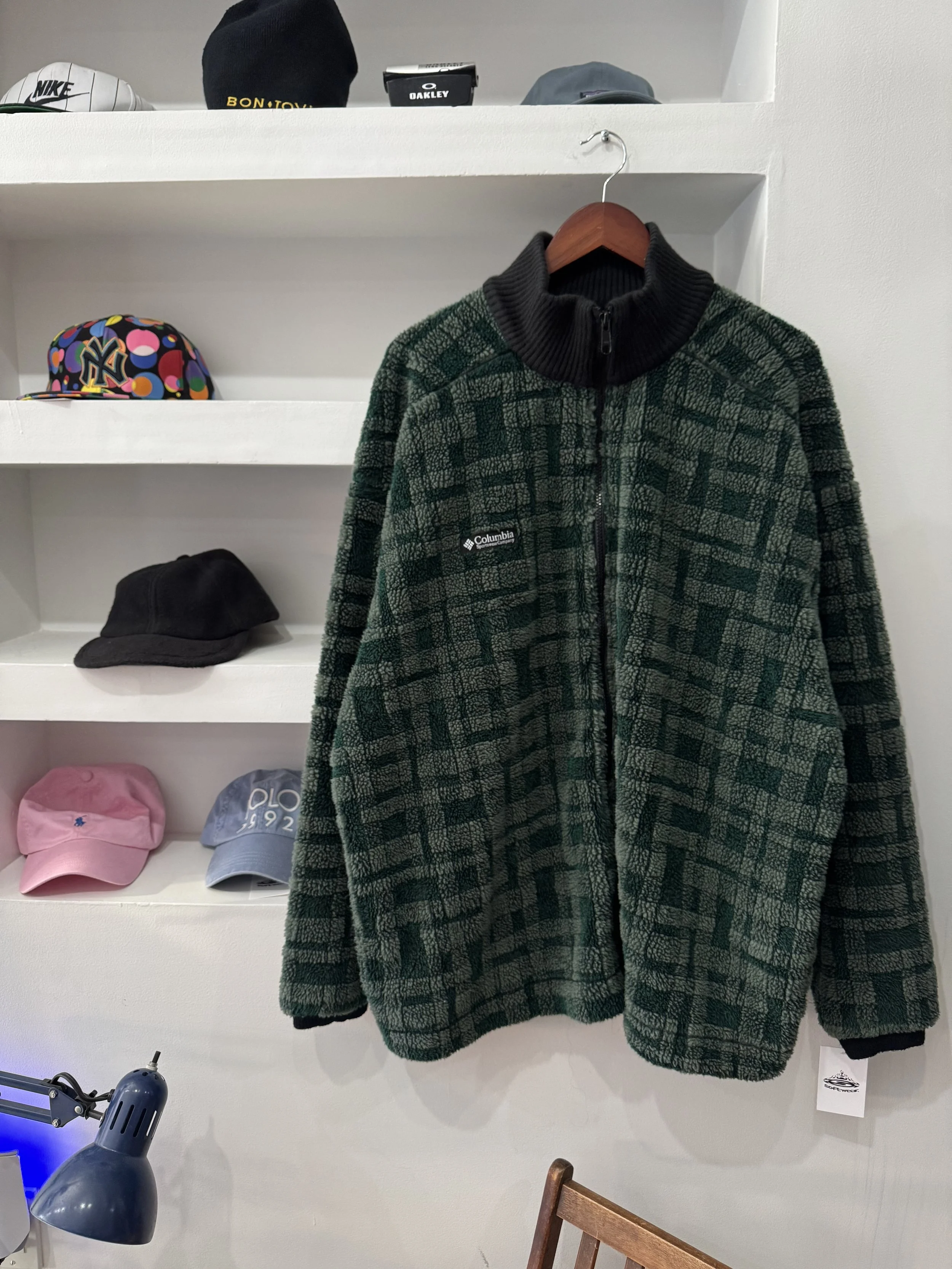 columbia zip up fleece