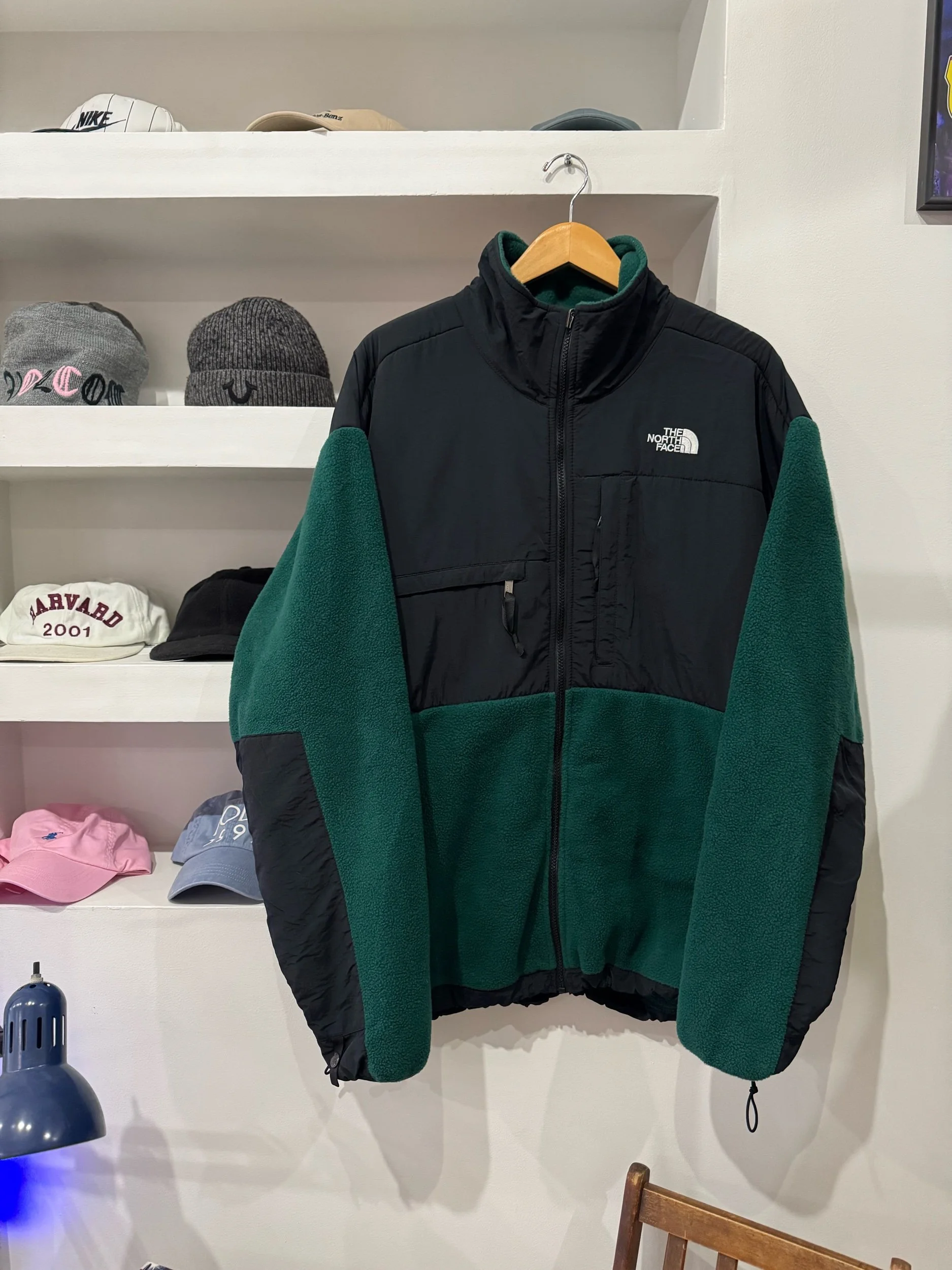 Green North Face Jacket