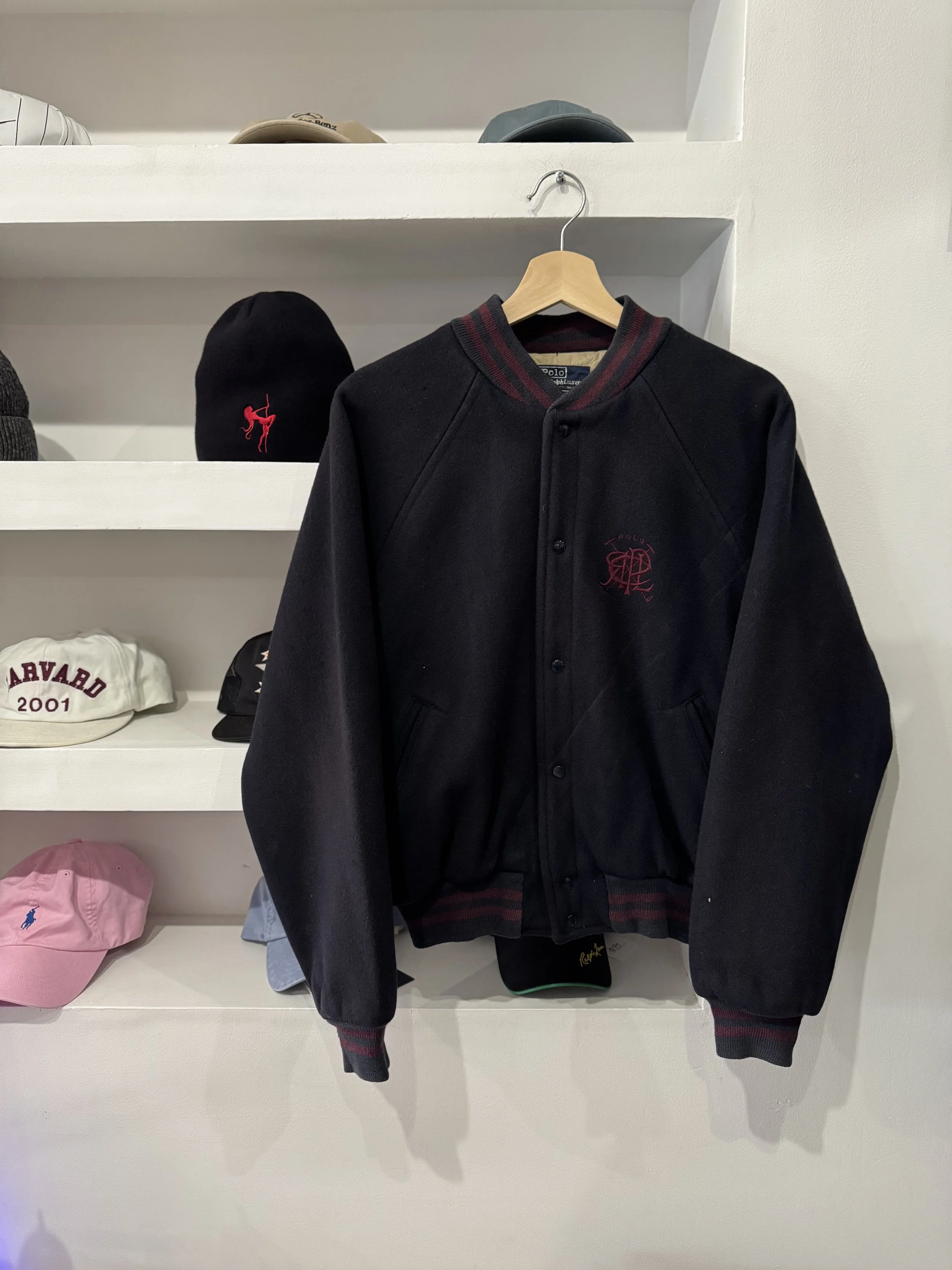 Polo Ralph Lauren Varsity Jacket Navy