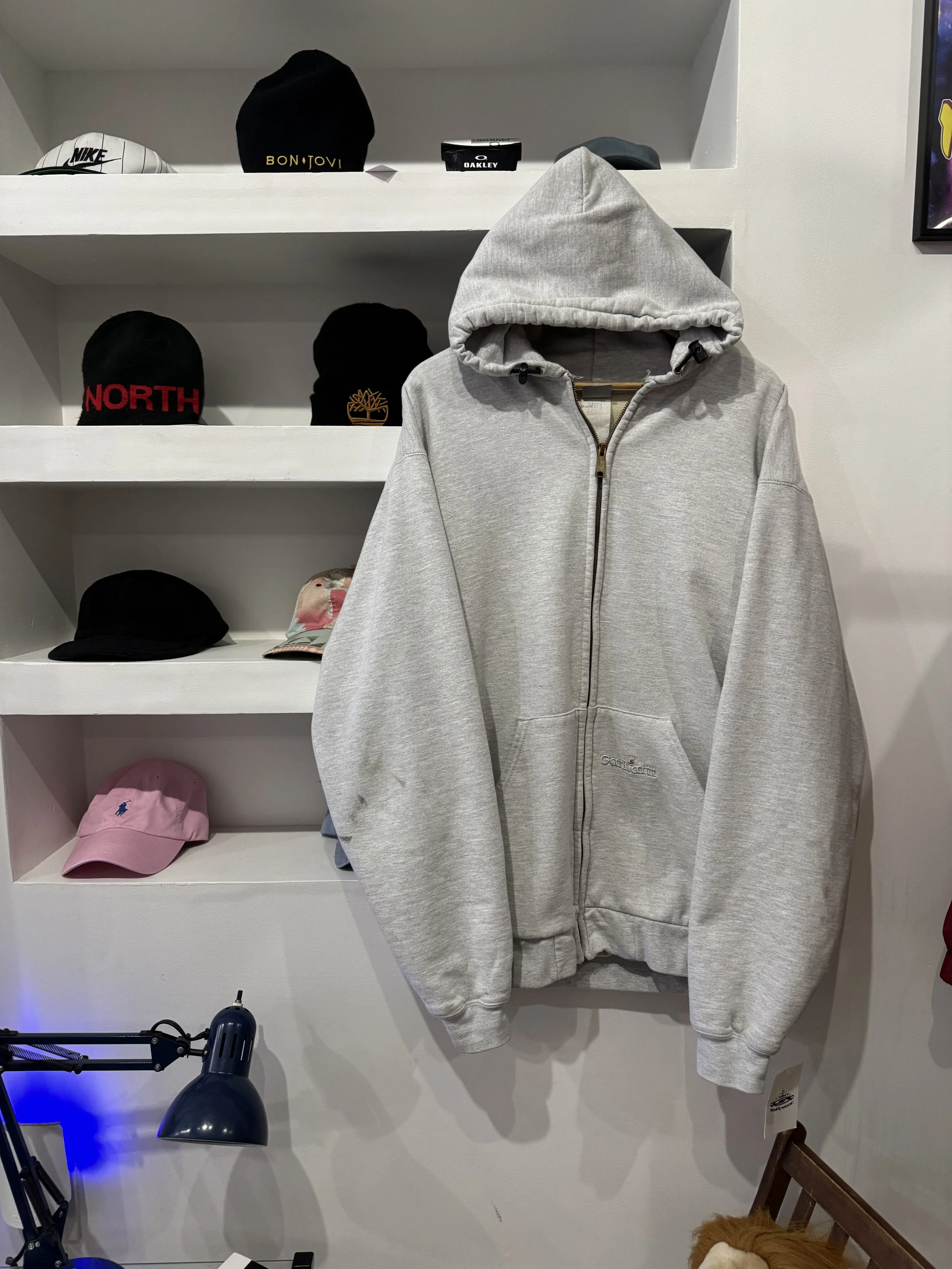 Carhartt thermal lined hoodie grey