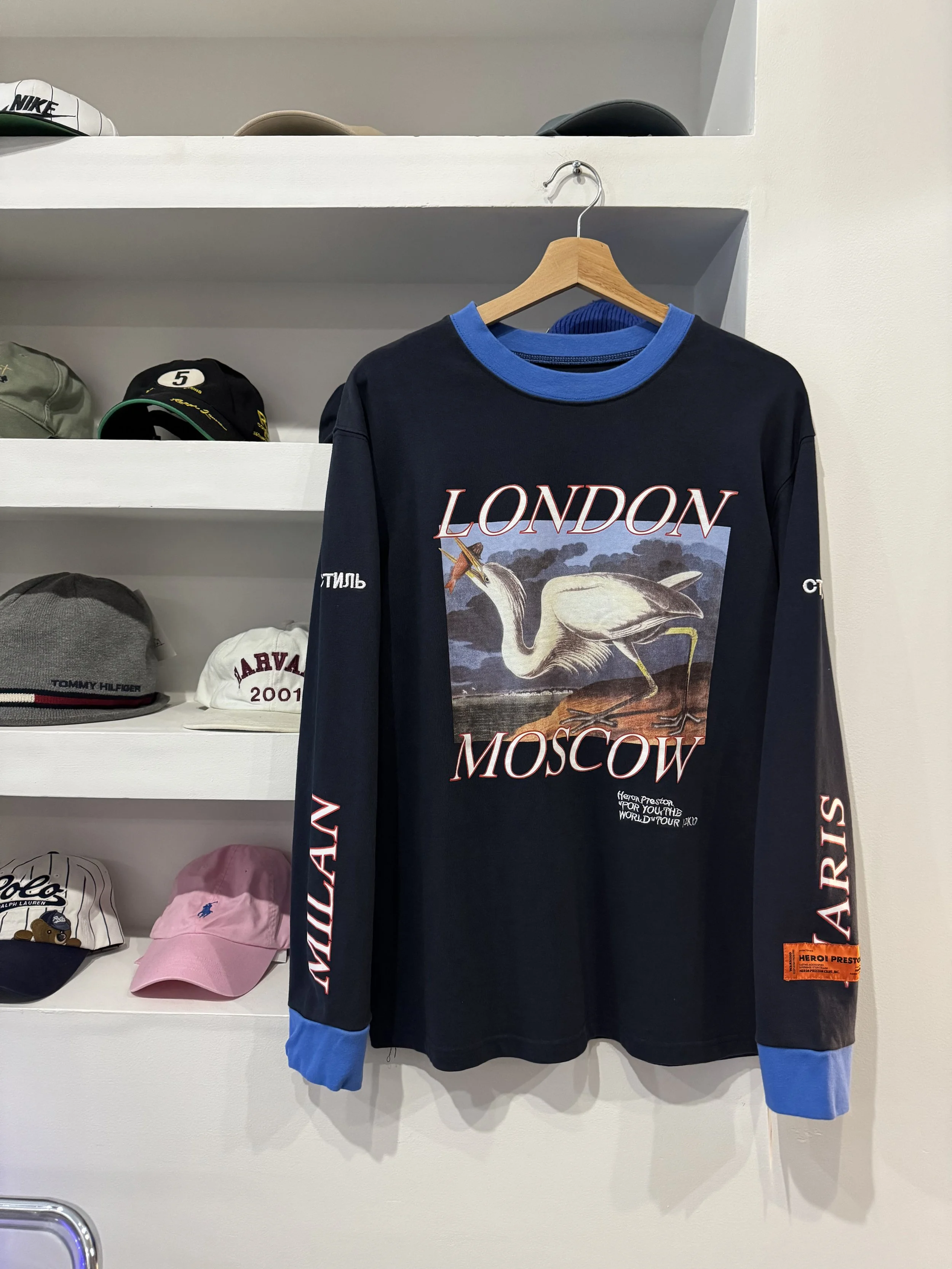 Heron Preston “For You, The World” Longsleeve Tee