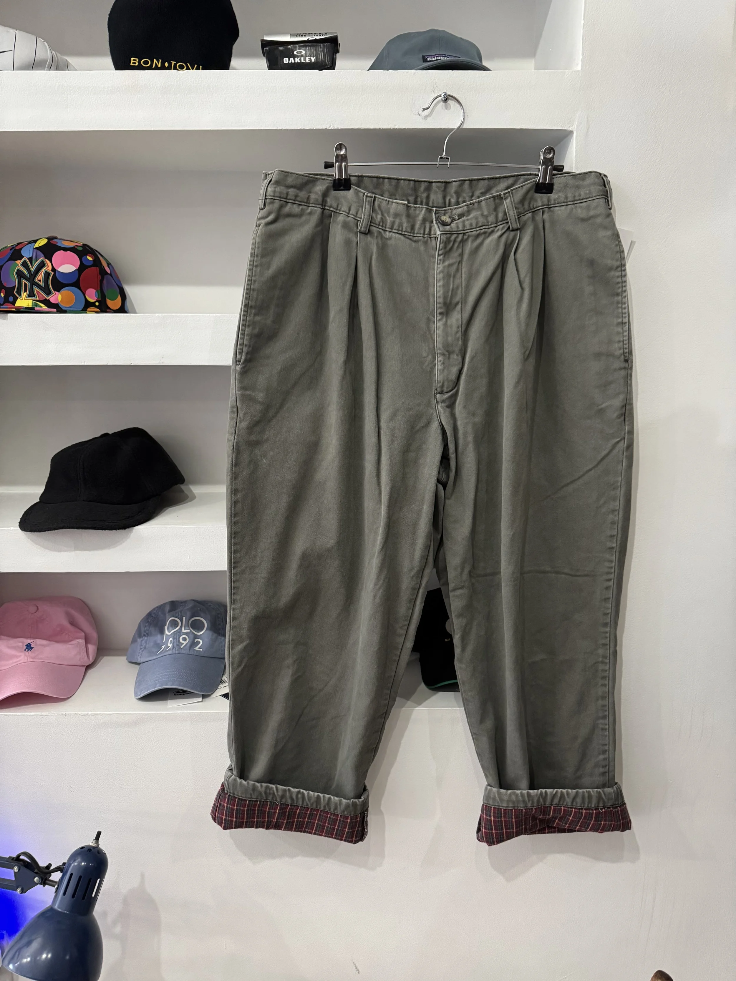 ll bean flannel lined pants