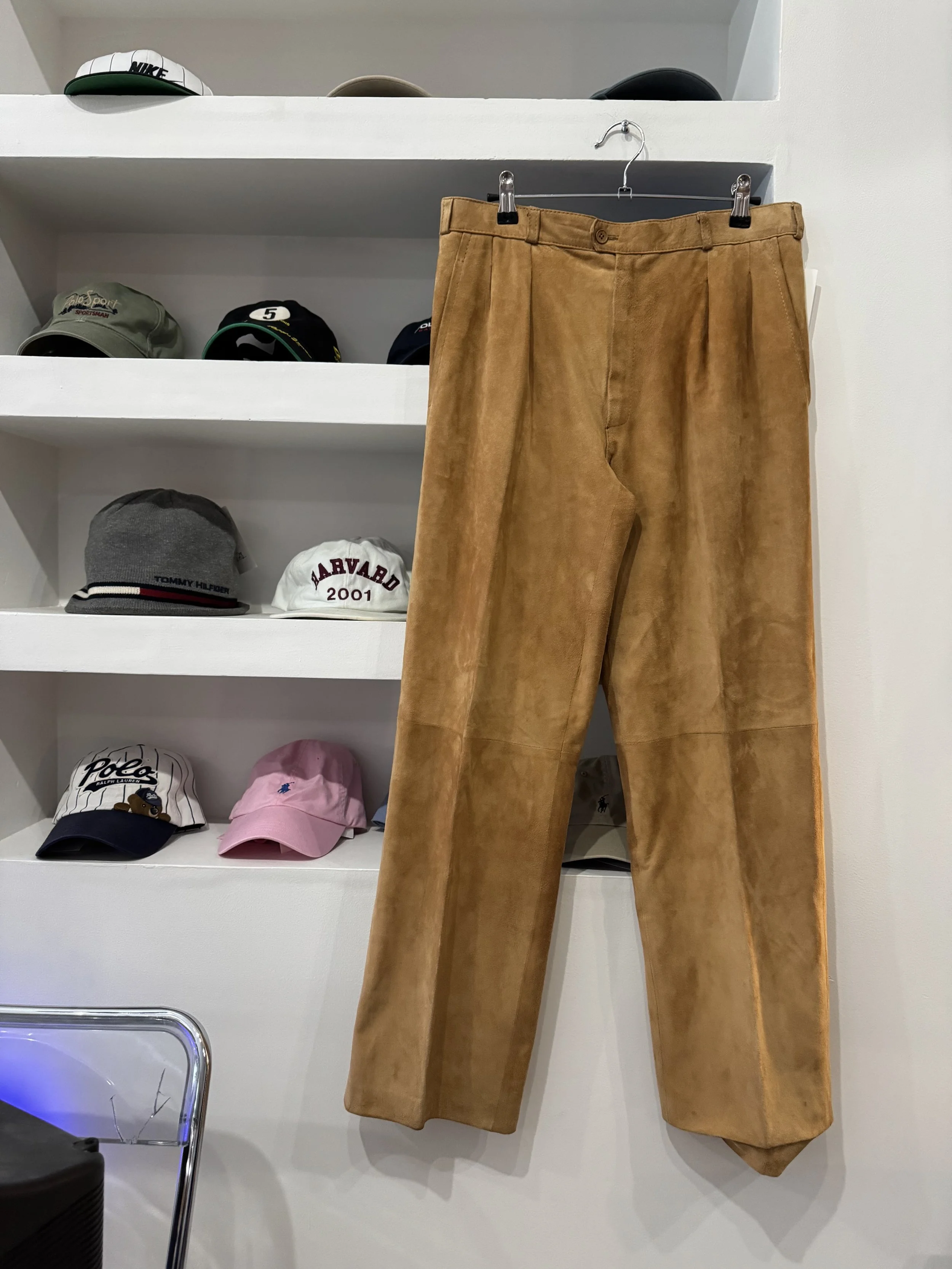 Yves Saint Laurent Suede Pants