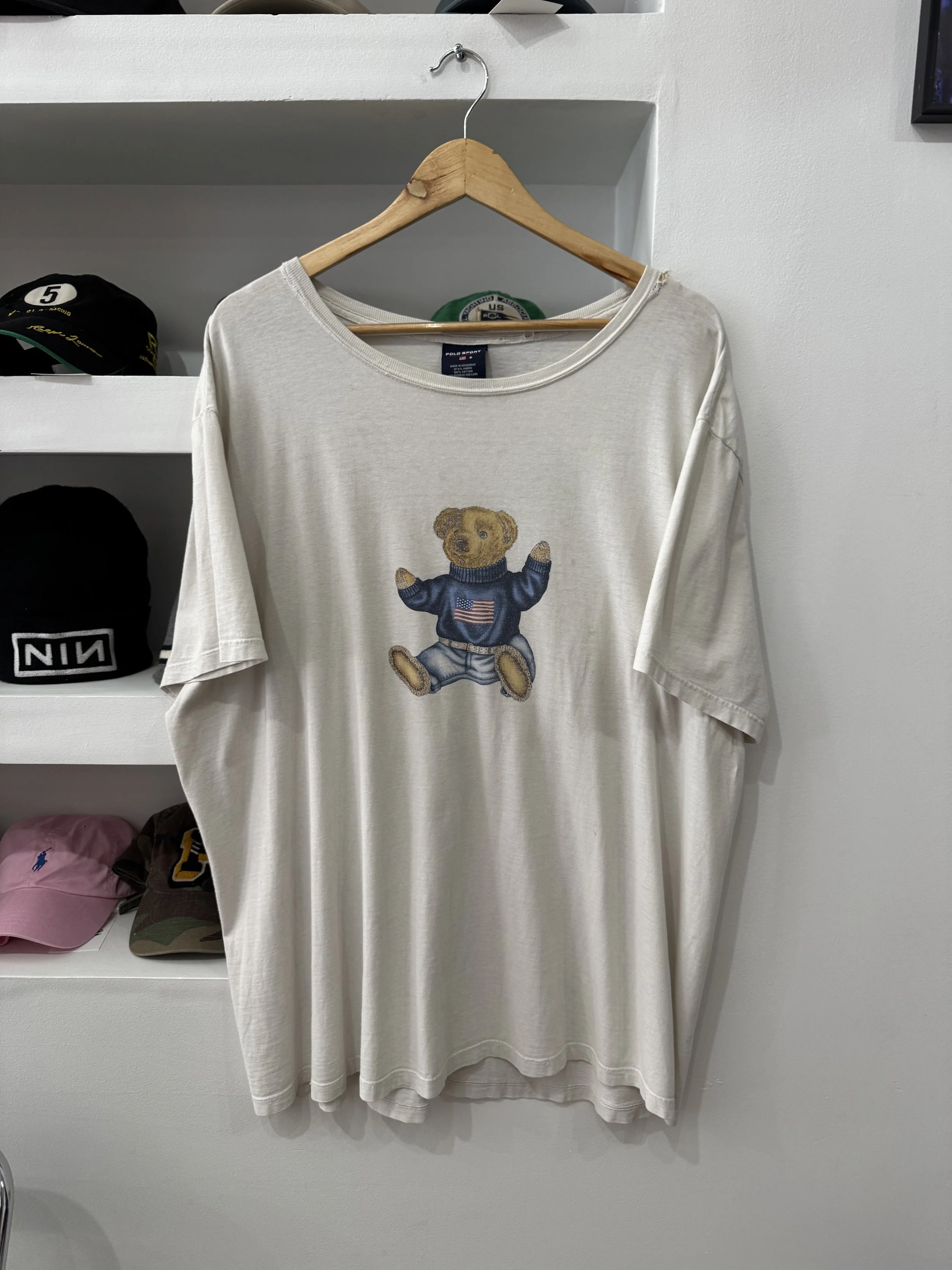 Polo Sport Bear Tee White